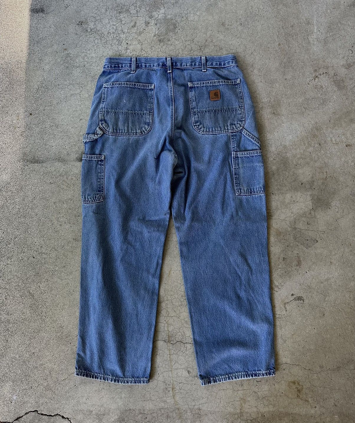 Carhartt Vintage Carhartt carpenter jeans Size US 34 / EU 50 - 2 Thumbnail
