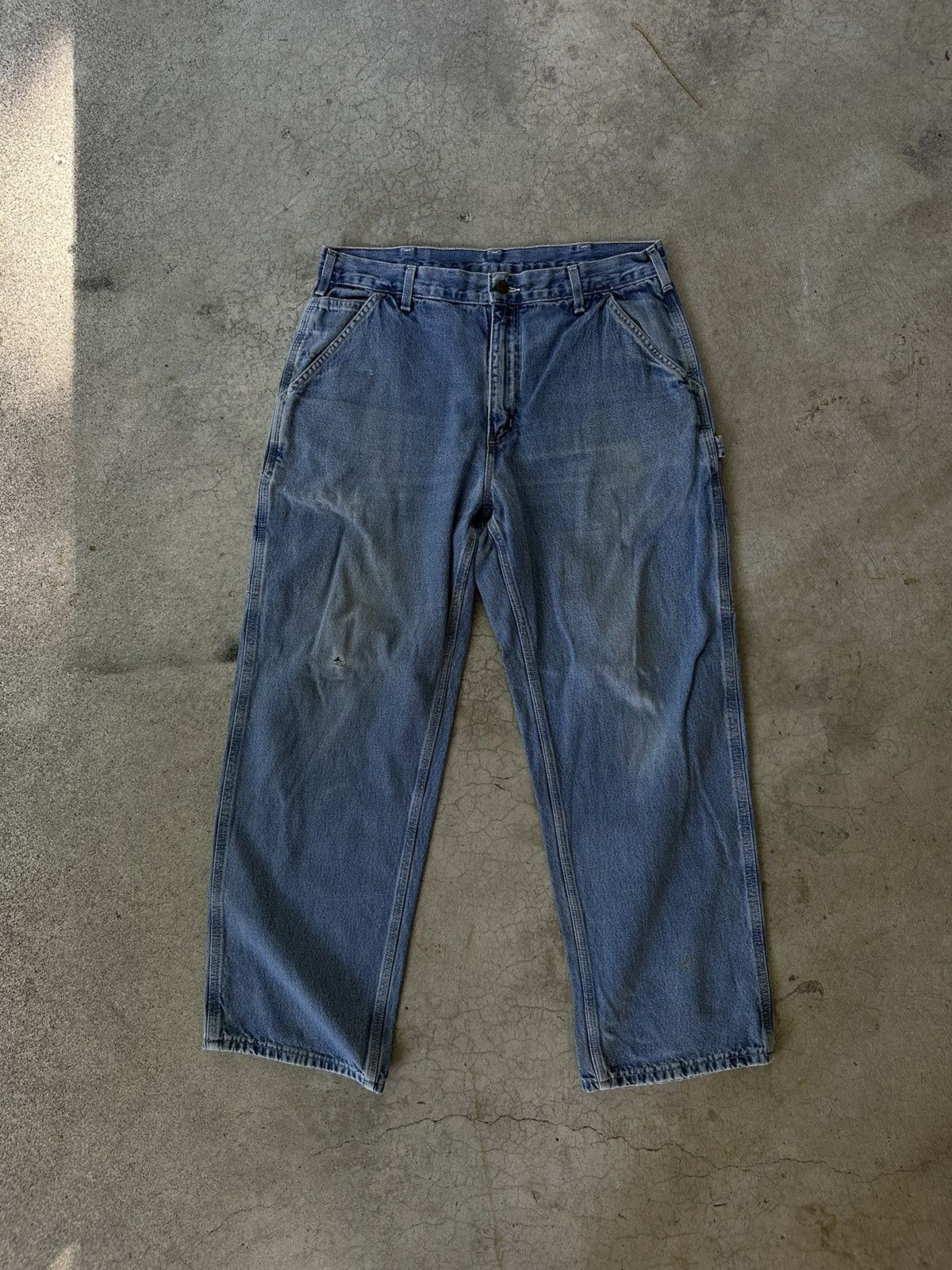 Carhartt Vintage Carhartt carpenter jeans Size US 34 / EU 50 - 1 Thumbnail