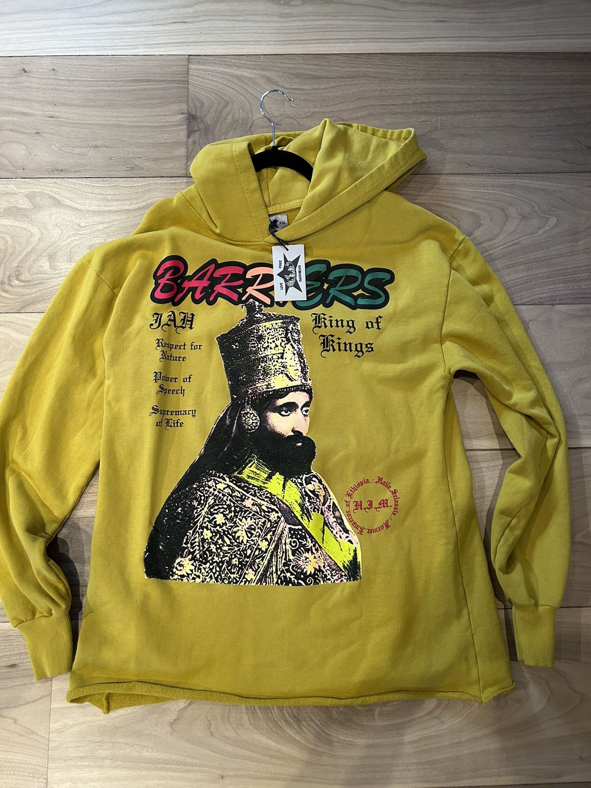 Barriers Selassie Hoodie Yellow