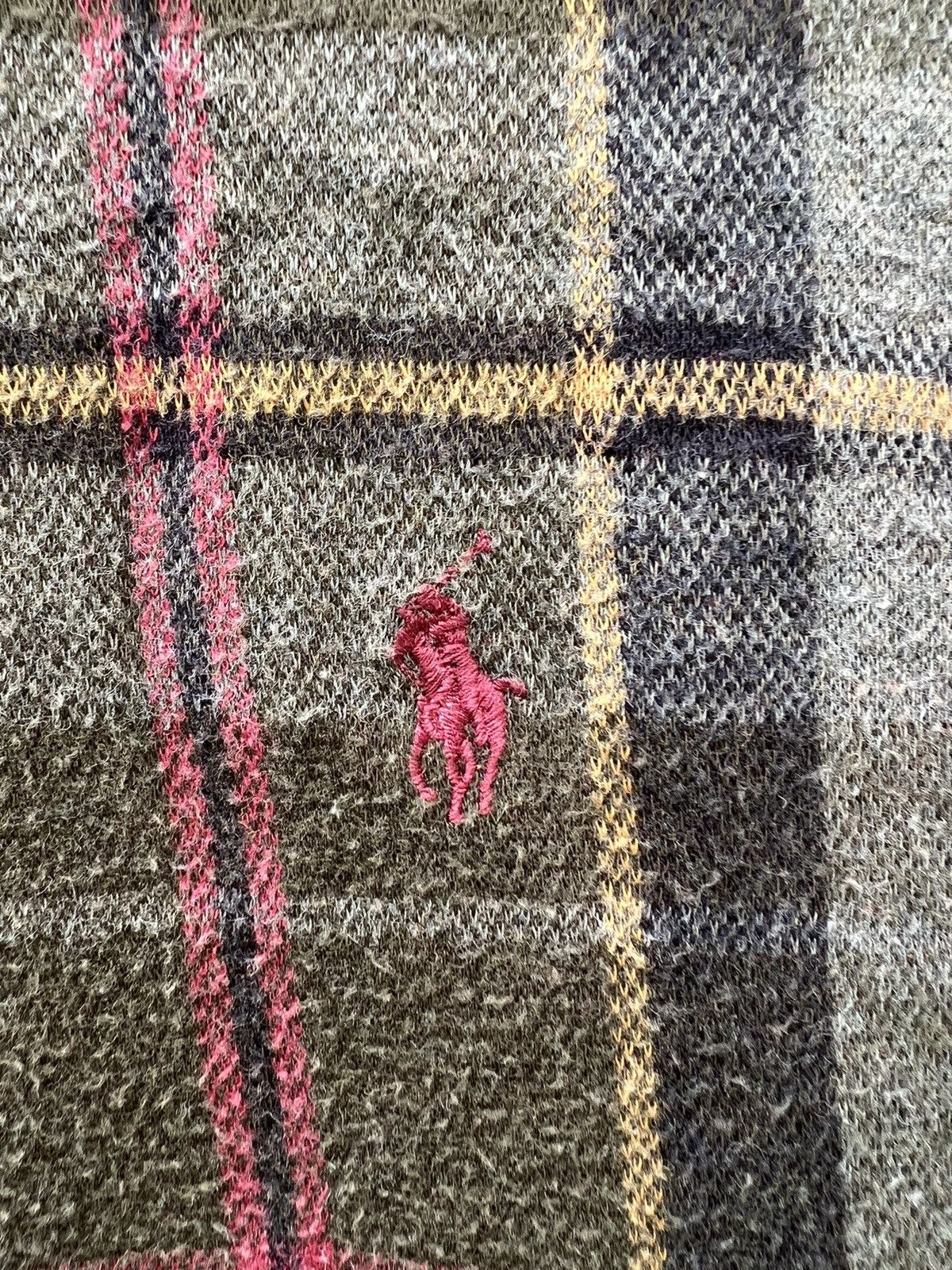Ralph Lauren Vintage 90s Polo Ralph Lauren Small Pony Tartan Polo Shirt Size US M / EU 48-50 / 2 - 3 Thumbnail