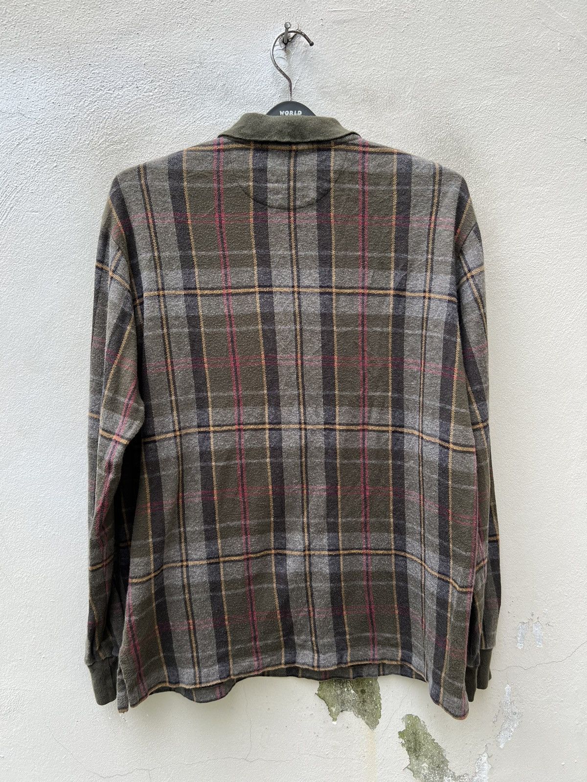 Ralph Lauren Vintage 90s Polo Ralph Lauren Small Pony Tartan Polo Shirt Size US M / EU 48-50 / 2 - 9 Thumbnail