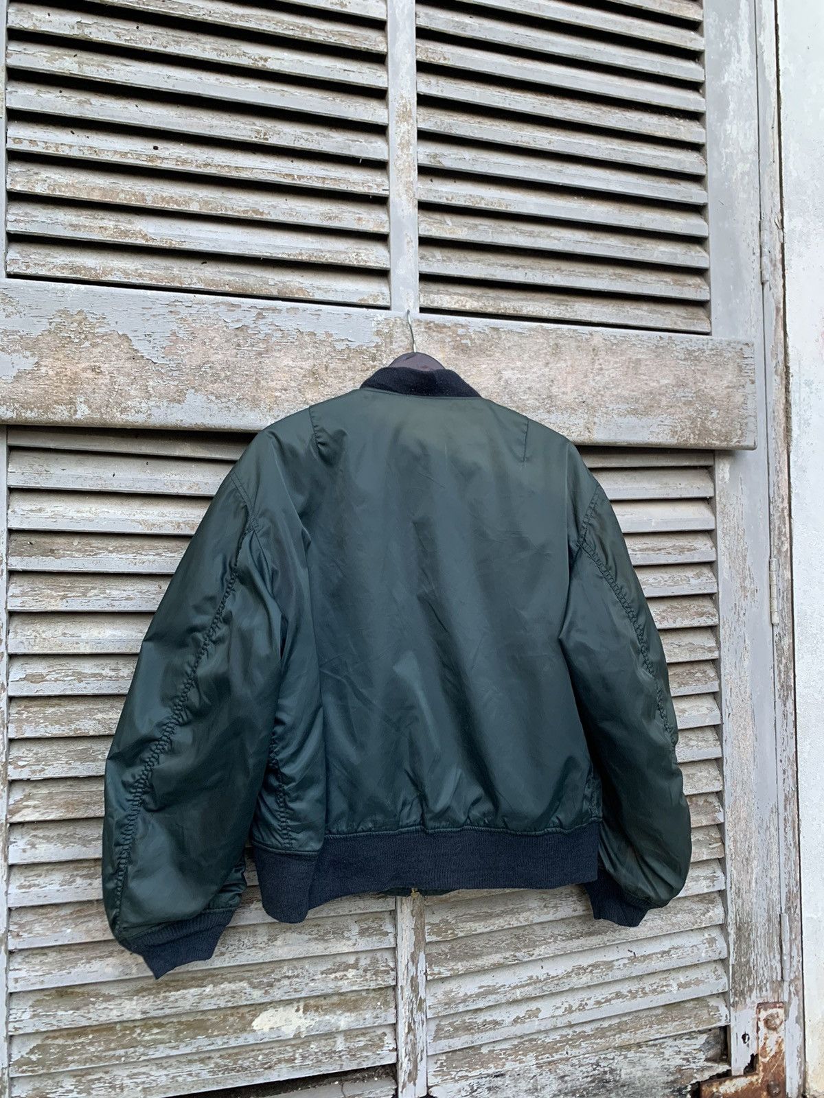 Vintage 🪖Vintage Sun Faded MA-1 Man Intermediate Bomber Jacket Size US M / EU 48-50 / 2 - 10 Thumbnail
