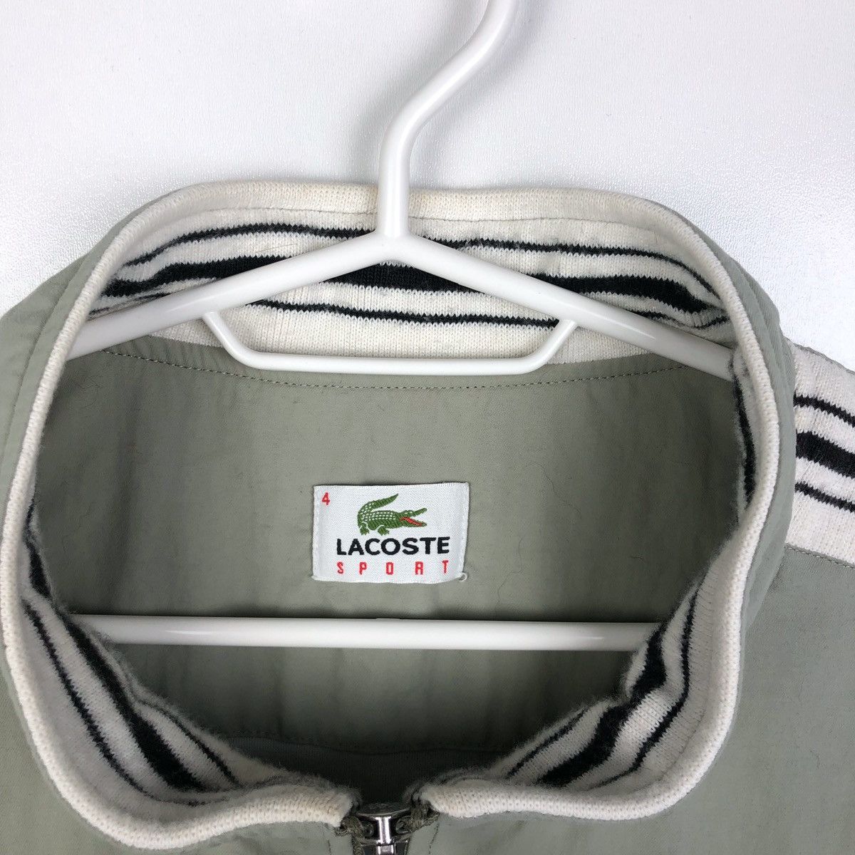 Lacoste × Vintage Vintage Lacoste jacket bomber size 4 M Size US M / EU 48-50 / 2 - 3 Thumbnail