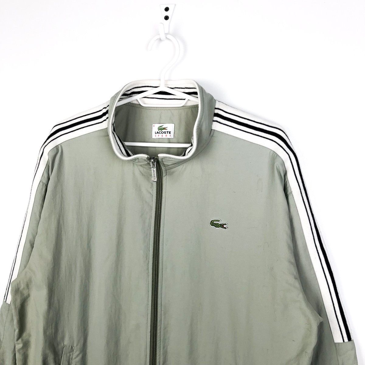 Lacoste × Vintage Vintage Lacoste jacket bomber size 4 M Size US M / EU 48-50 / 2 - 2 Thumbnail