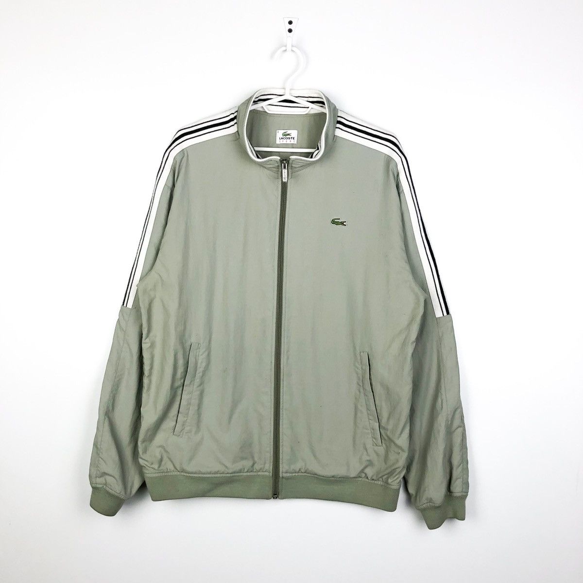 Lacoste × Vintage Vintage Lacoste jacket bomber size 4 M Size US M / EU 48-50 / 2 - 1 Thumbnail