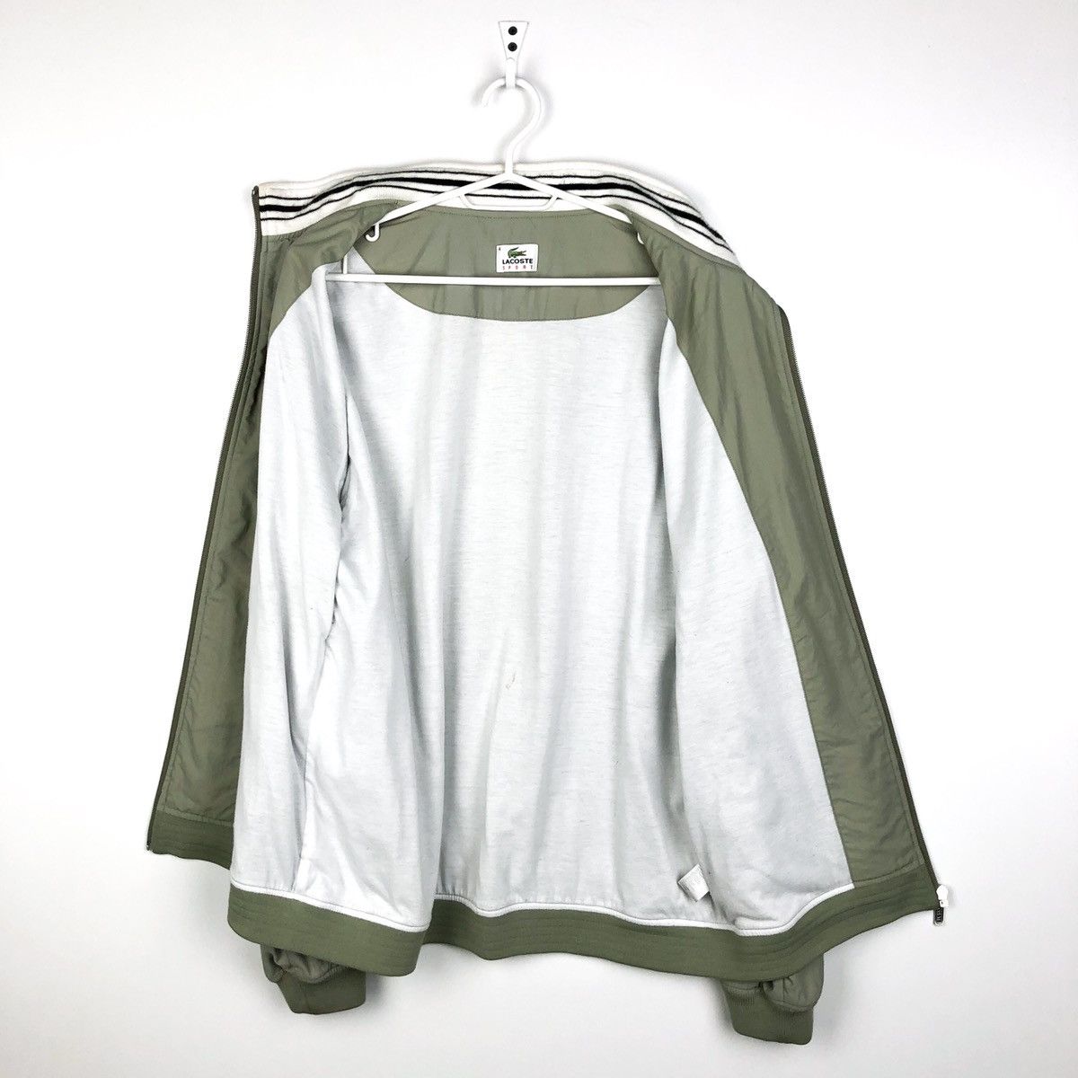 Lacoste × Vintage Vintage Lacoste jacket bomber size 4 M Size US M / EU 48-50 / 2 - 12 Thumbnail