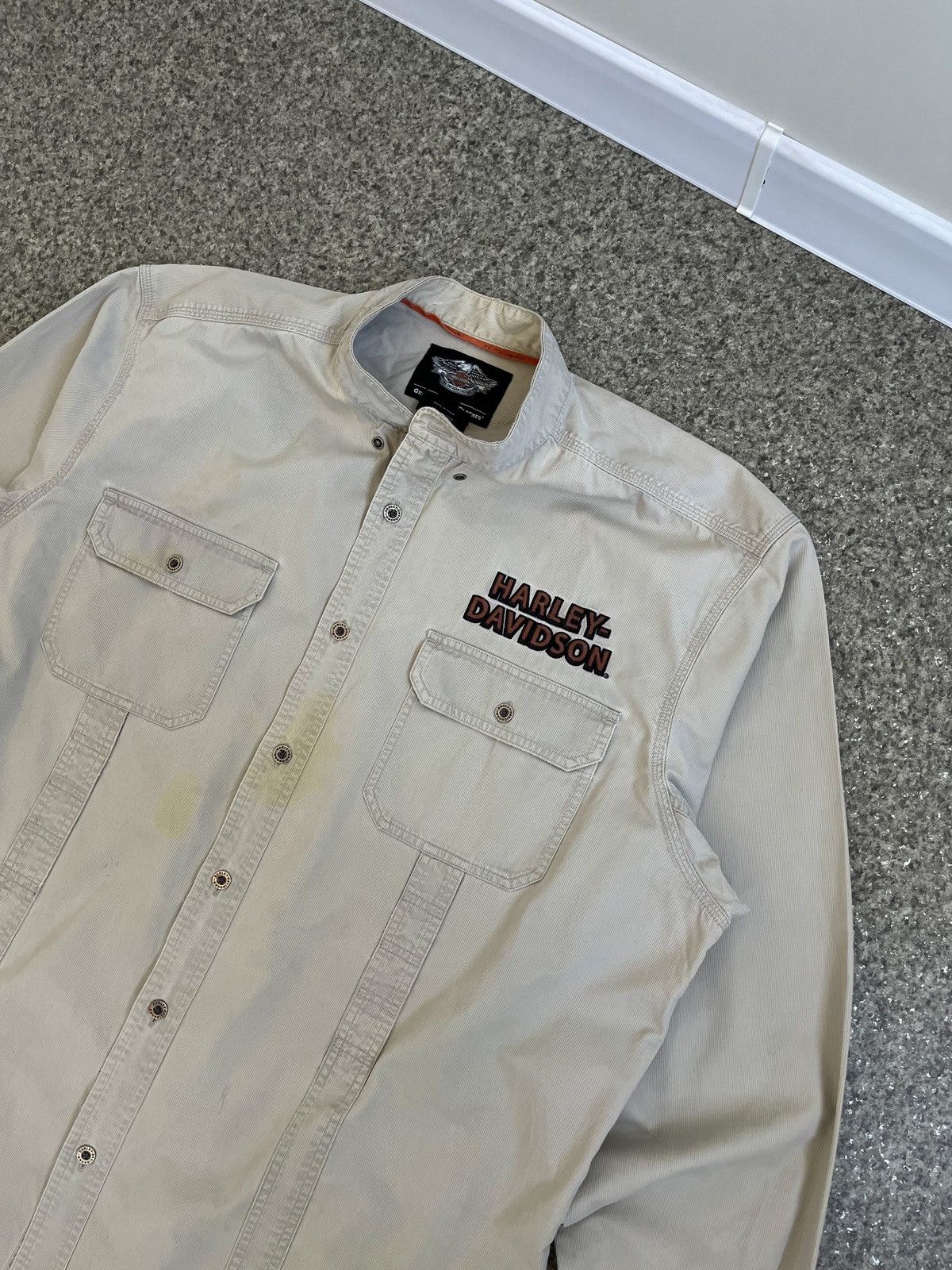 Harley Davidson × Vintage VINTAGE HARLEY DAVIDSON MOTORCLOTHES MENS XXL Size US XXL / EU 58 / 5 - 2 Thumbnail