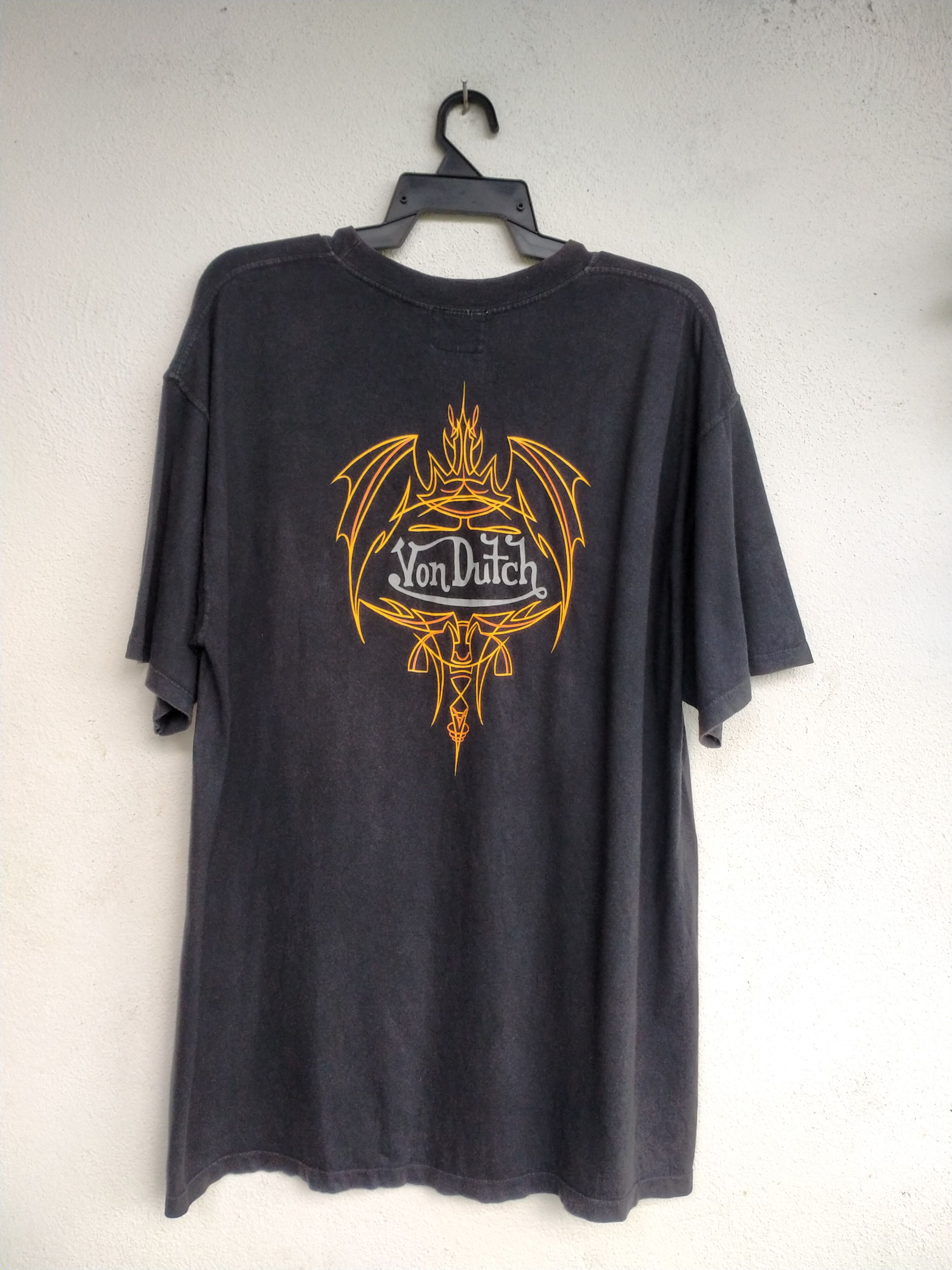Vintage × Von Dutch Vintage 90s Von Dutch T-shirt Size US L / EU 52-54 / 3 - 1 Thumbnail