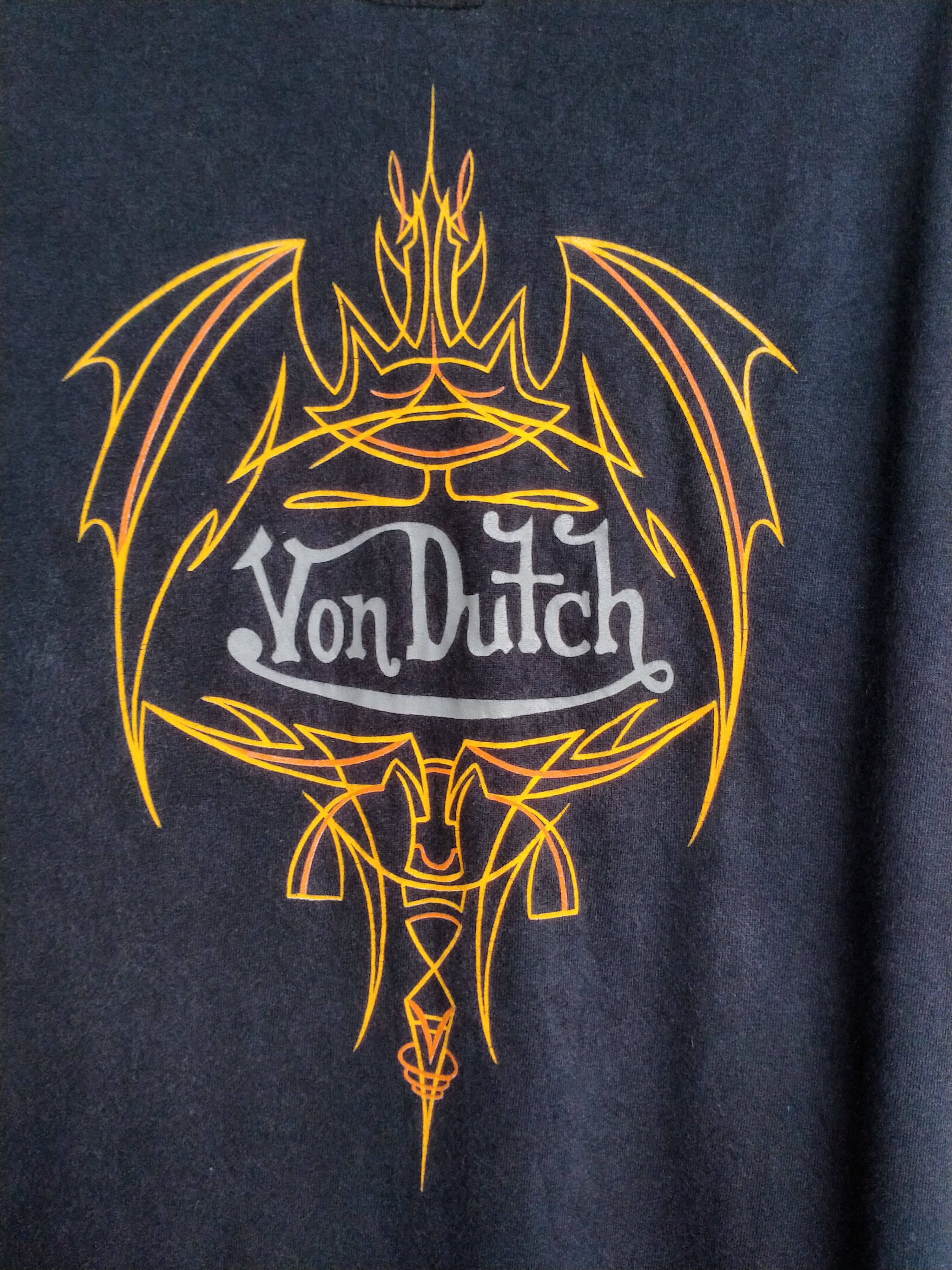 Vintage × Von Dutch Vintage 90s Von Dutch T-shirt Size US L / EU 52-54 / 3 - 2 Thumbnail