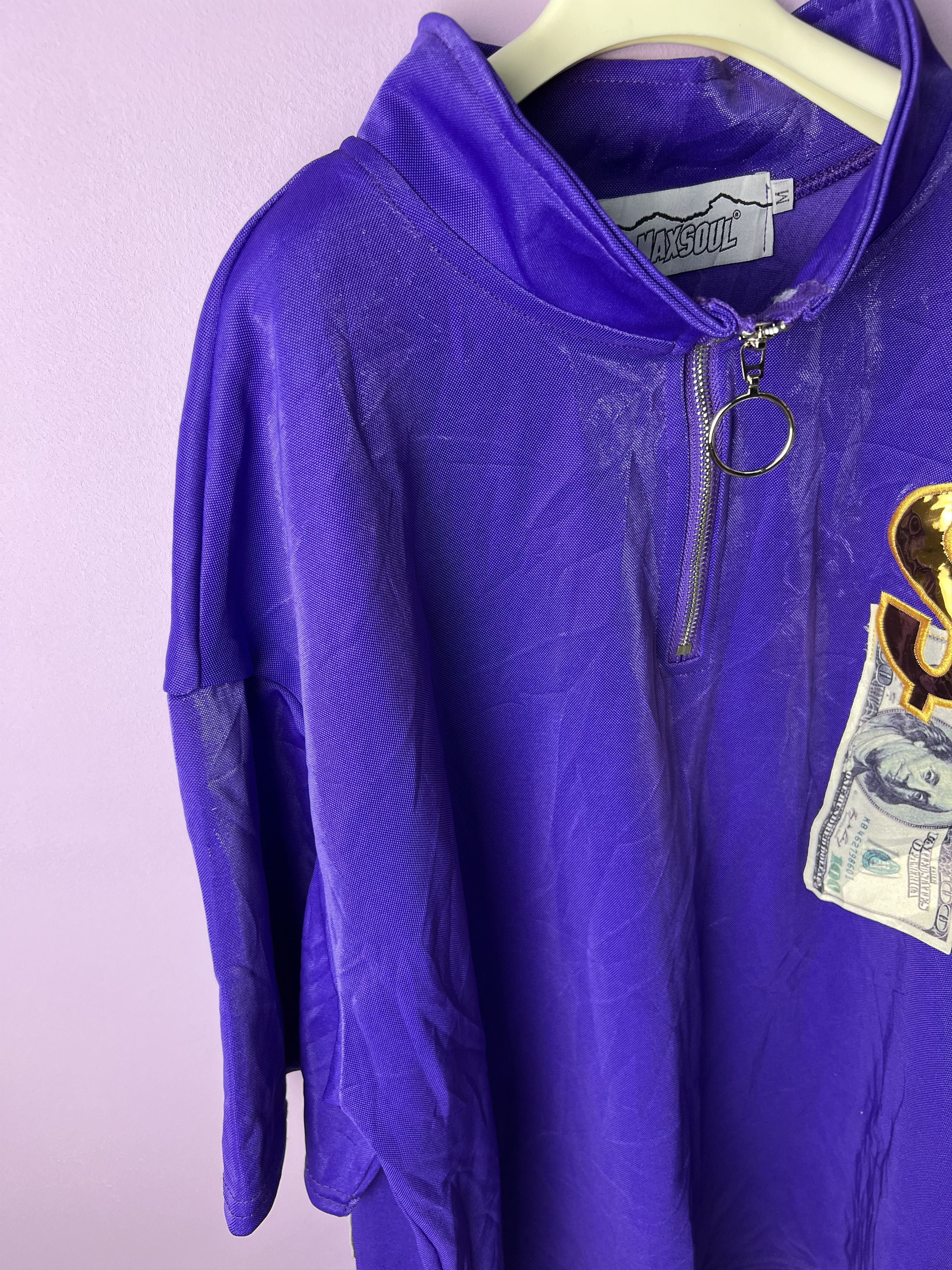 Japanese Brand 🔥Rare Maxsoul Kash Cash Tees Size US L / EU 52-54 / 3 - 3 Thumbnail