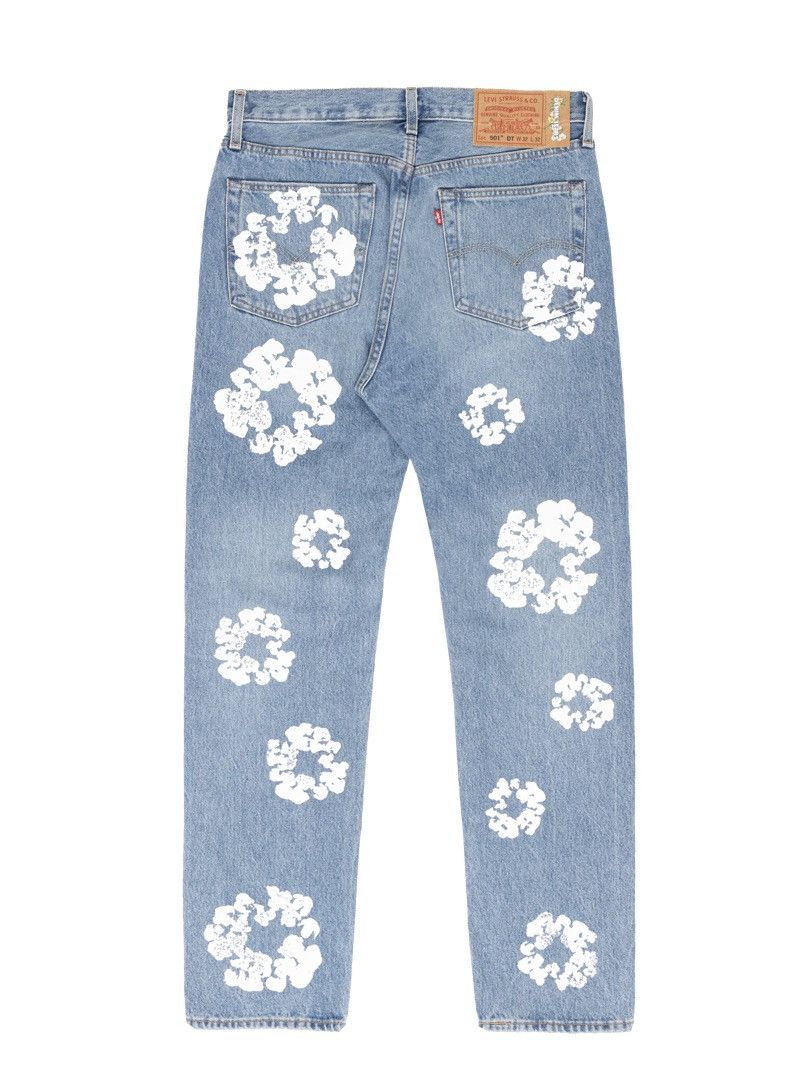 DENIM TEARS Denim Tears Light Wash Denim Size US 32 / EU 48 - 2 Thumbnail