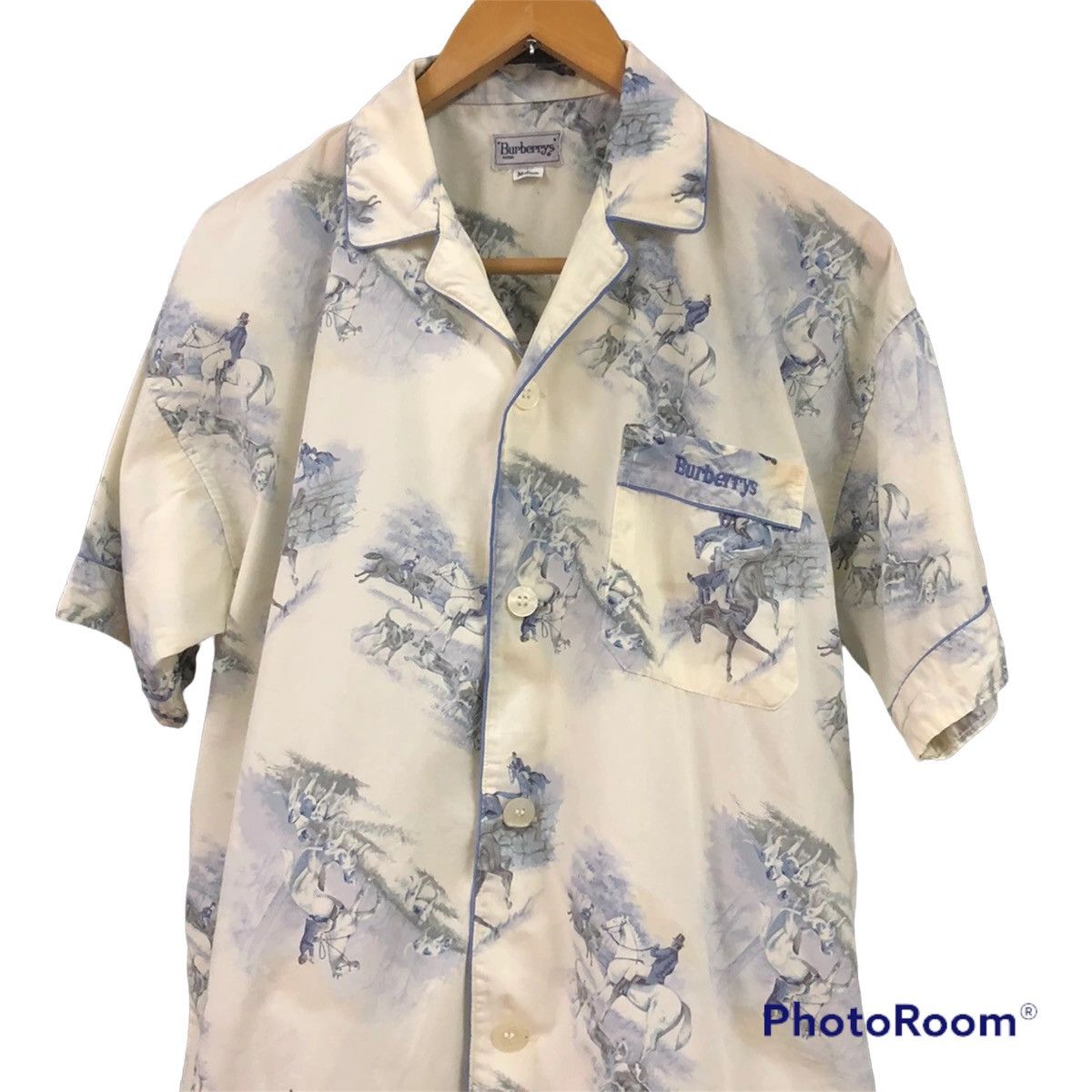 Burberry 🔥 rare authentic one set vintage burberrys sleepwear Size US M / EU 48-50 / 2 - 3 Thumbnail