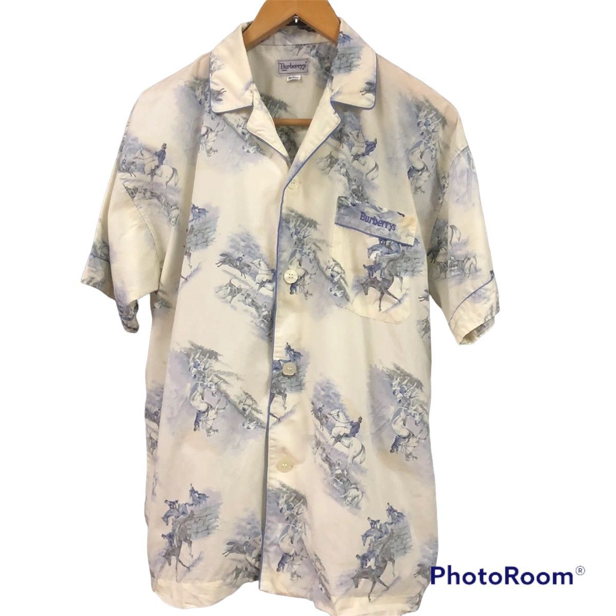 Burberry 🔥 rare authentic one set vintage burberrys sleepwear Size US M / EU 48-50 / 2 - 5 Thumbnail