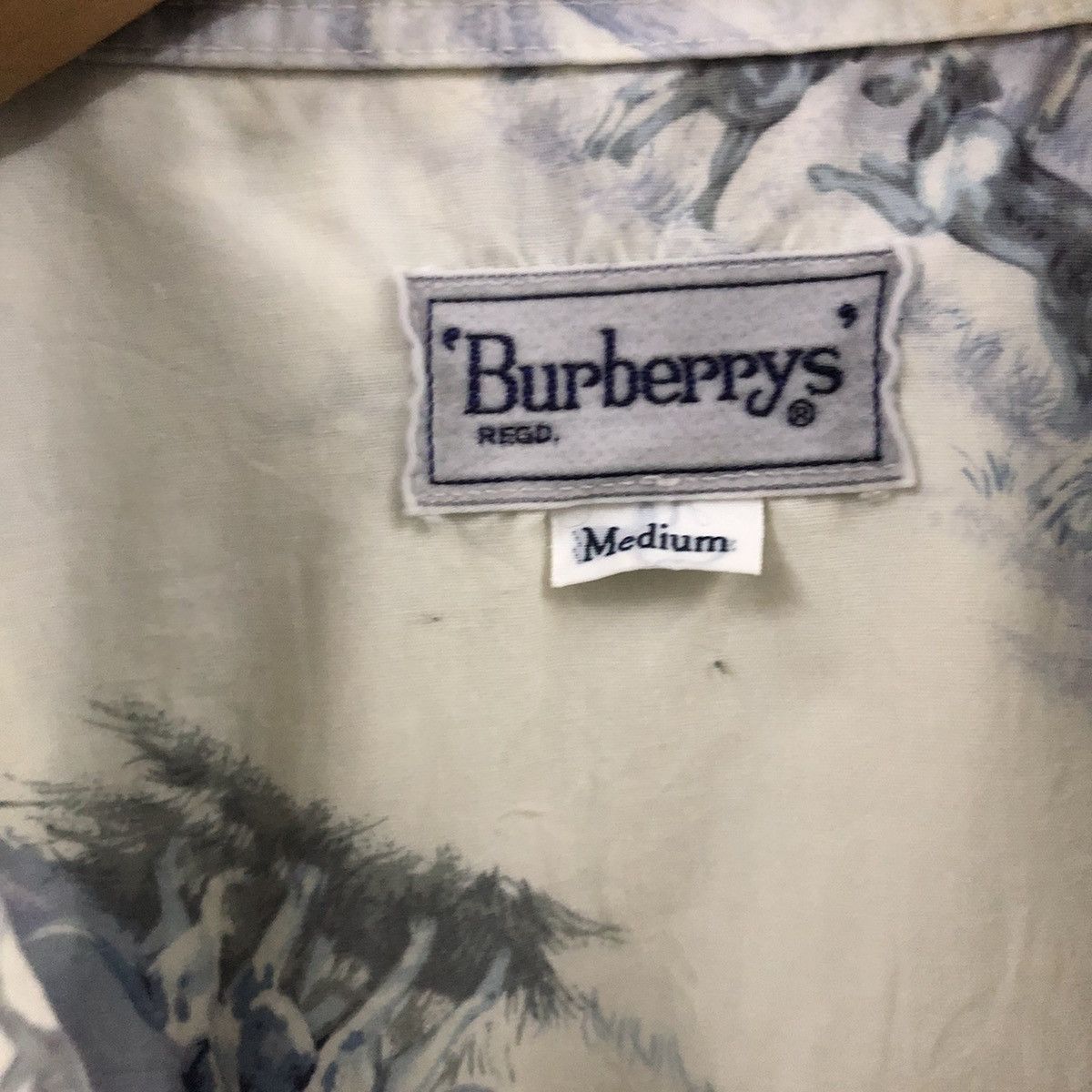 Burberry 🔥 rare authentic one set vintage burberrys sleepwear Size US M / EU 48-50 / 2 - 15 Thumbnail
