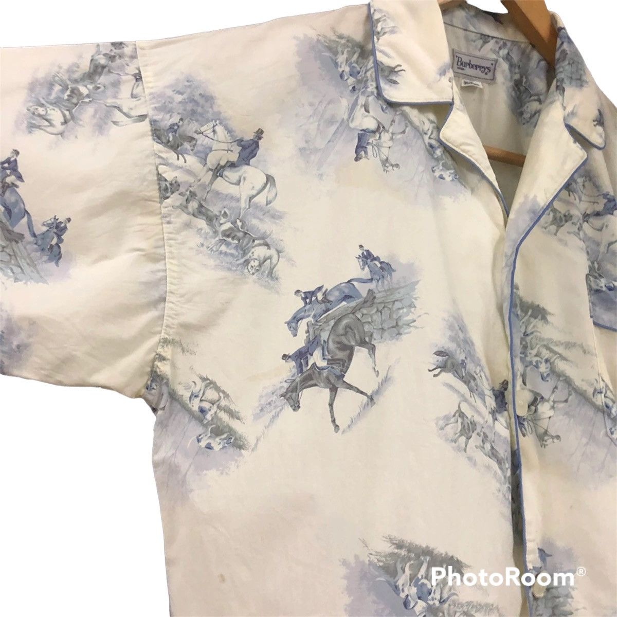 Burberry 🔥 rare authentic one set vintage burberrys sleepwear Size US M / EU 48-50 / 2 - 7 Thumbnail