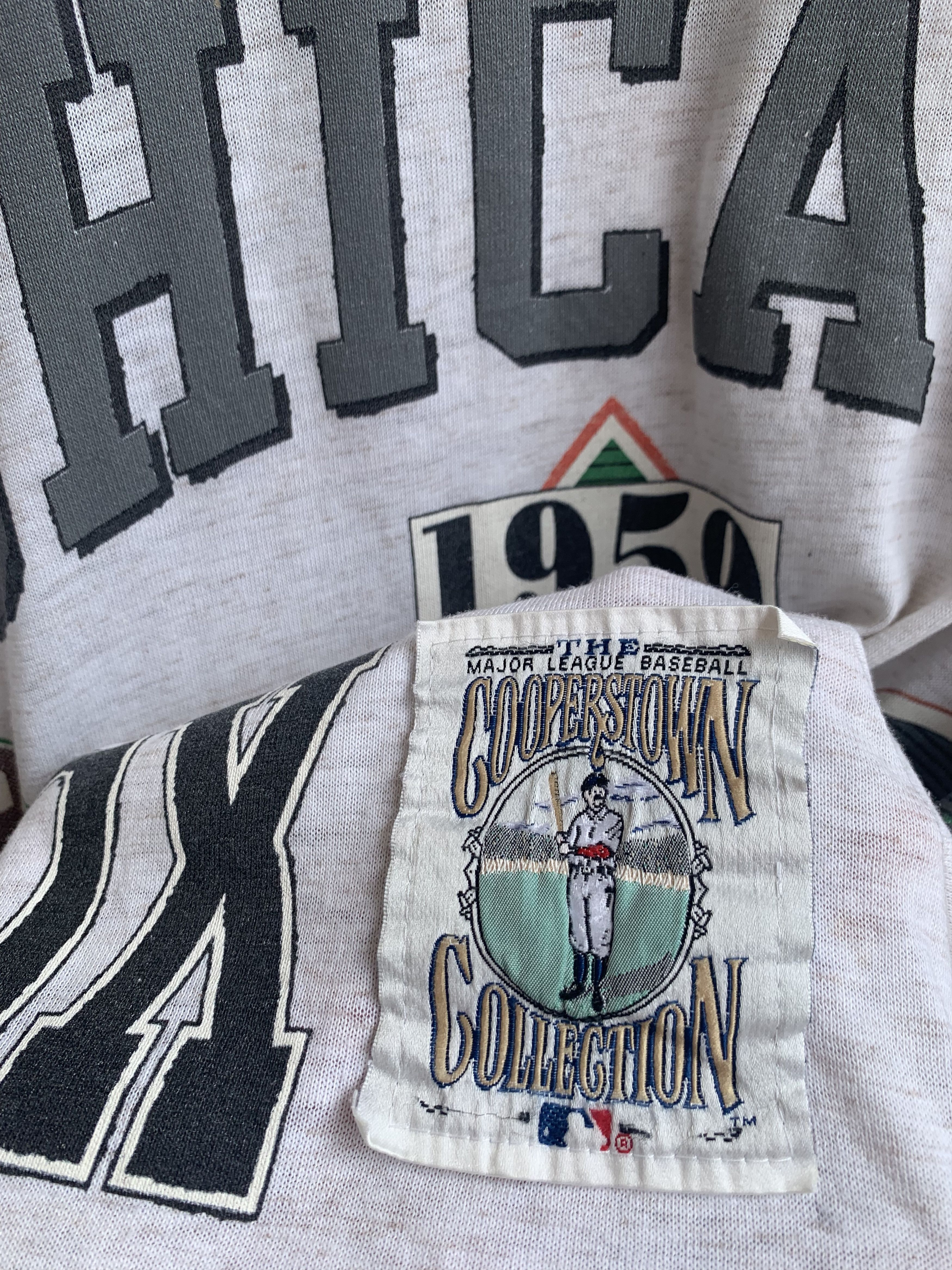 Vintage Chicago White Sox Long Gone Vintage Shirt Size US XL / EU 56 / 4 - 4 Thumbnail