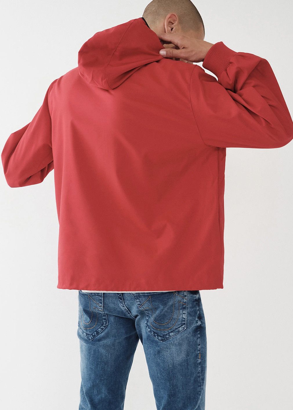 True Religion Nylon full zip windbreaker jacket mock neck hoodie zip up Size US S / EU 44-46 / 1 - 4 Thumbnail