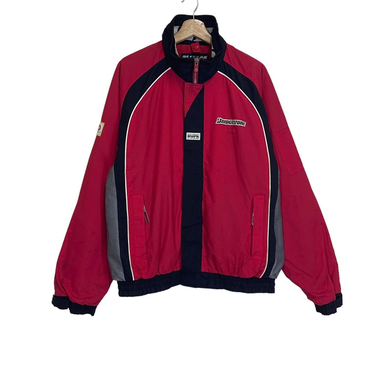 Japanese Brand Bridgestone Blizzak Racing Crew Jacket Size US M / EU 48-50 / 2 - 6 Thumbnail