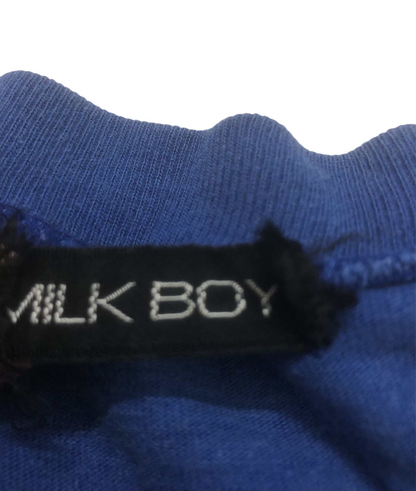 Japanese Brand Vintage 90s Japanese Brand Streetwear Milk Boy Tshirt Size US M / EU 48-50 / 2 - 9 Thumbnail
