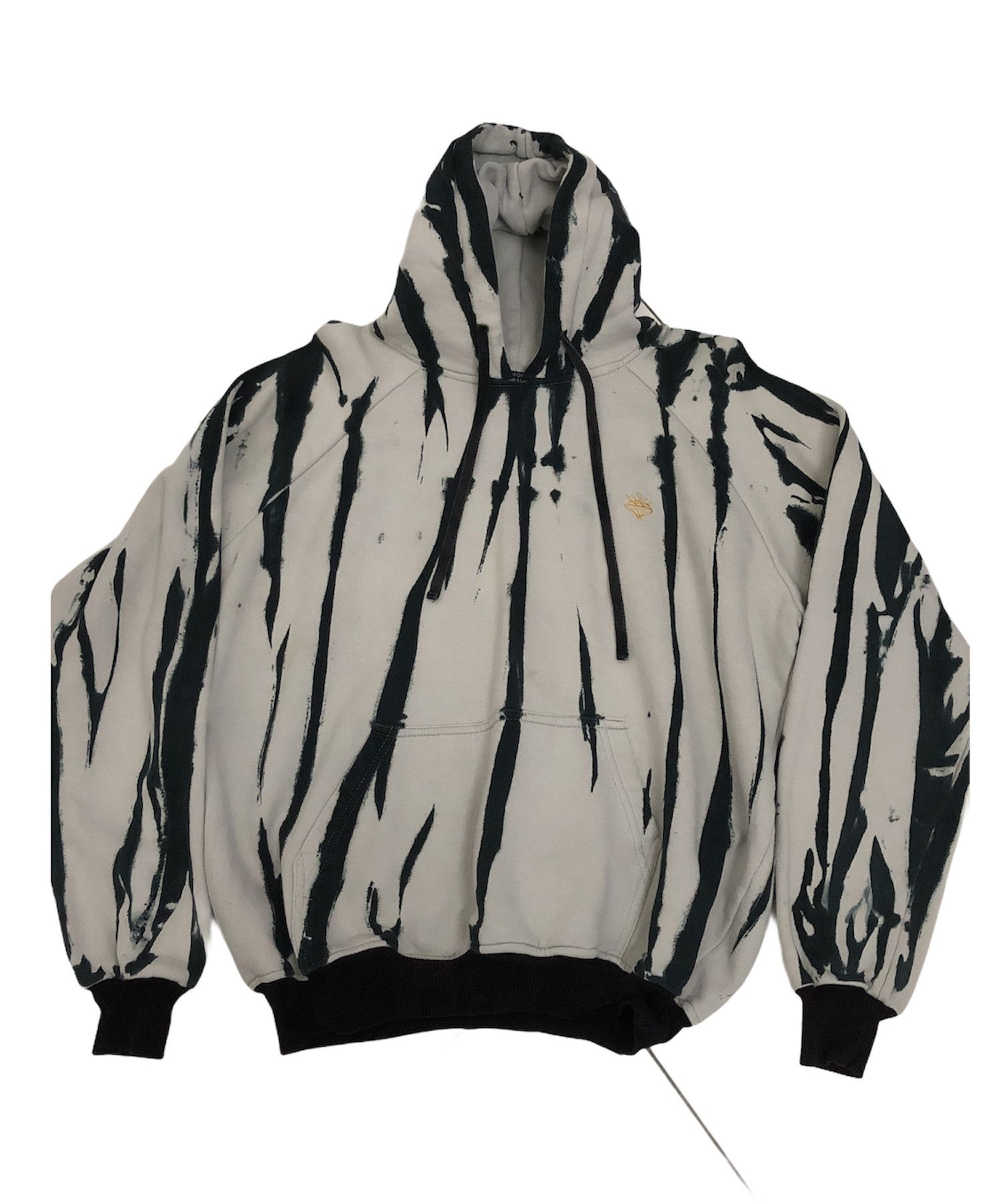 Diamond Supply Co. Rare Diamond X Destiny Acid Wash Hoodie Size US L / EU 52-54 / 3 - 1 Thumbnail