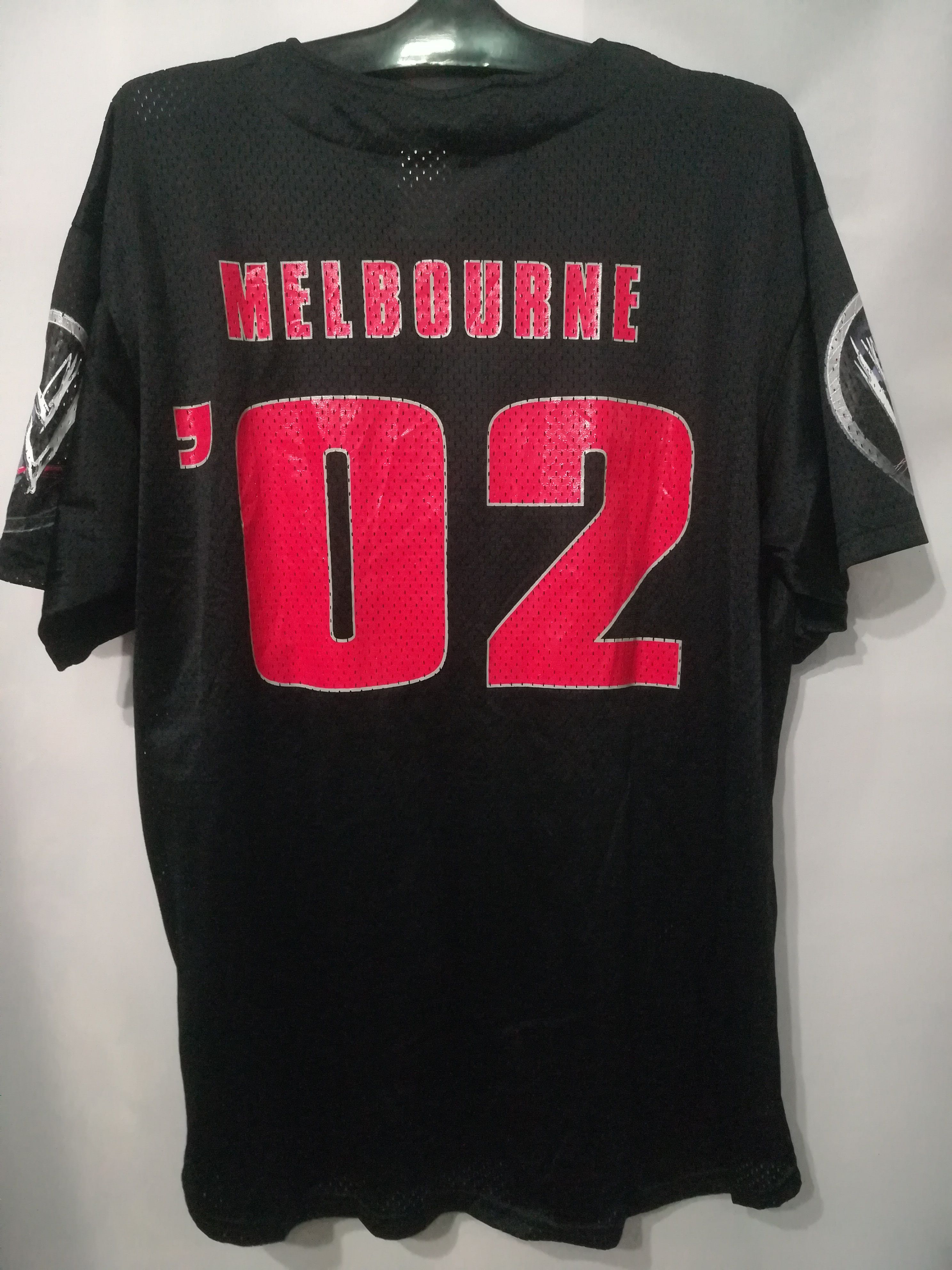 Vintage Rare WWE wrestling 2002 global warning Melbourne tour tee Size US XL / EU 56 / 4 - 2 Thumbnail