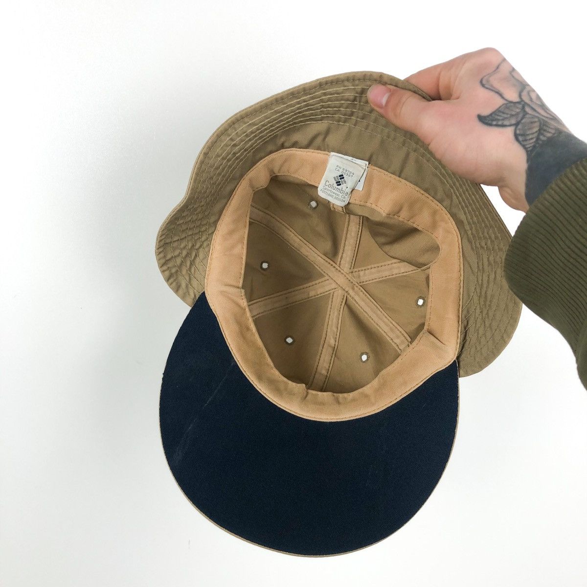 Columbia × Vintage Vintage Columbia hat cat made in USA Size ONE SIZE - 5 Thumbnail