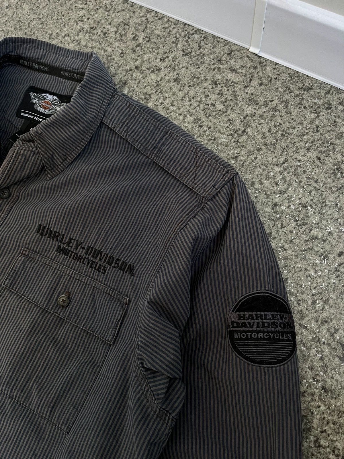 Harley Davidson × Vintage VINTAGE HARLEY DAVIDSON MOTOR CLOTHING MENS XL Size US XL / EU 56 / 4 - 3 Thumbnail