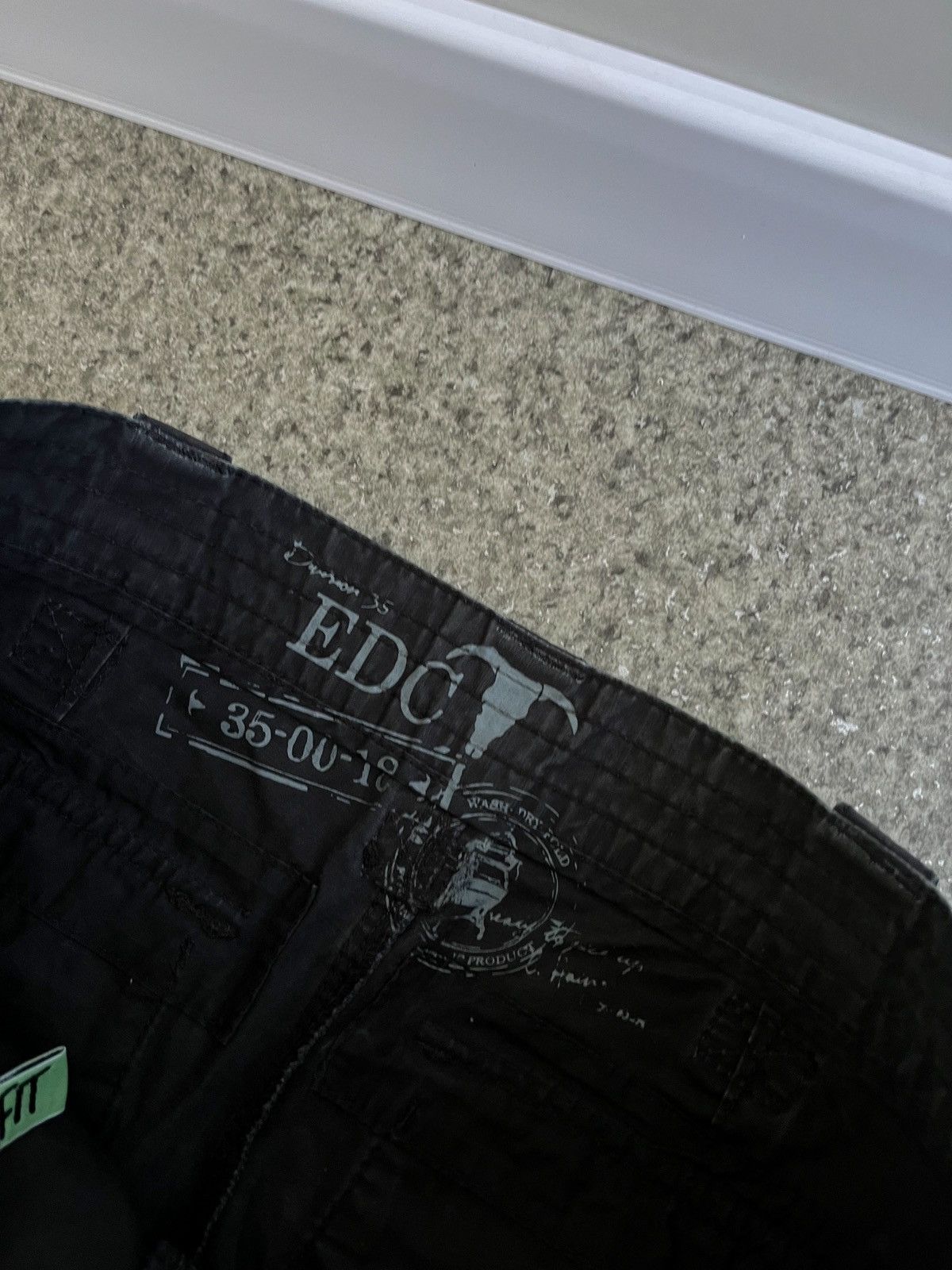 Vintage VINTAGE EDC EAGLE FIT CARGO DRILL BAGGY PANTS MENS W31 L 34 Size US 31 - 6 Thumbnail