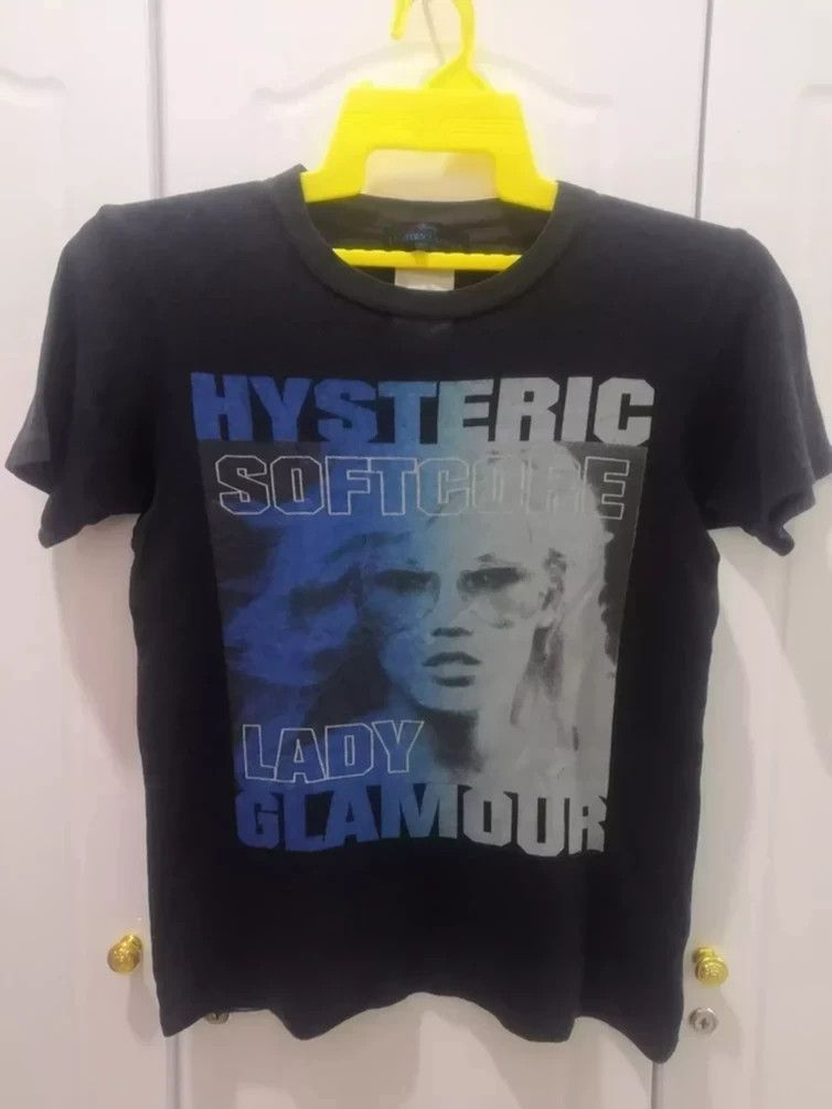 image of Hysteric Glamour X Lady Gaga Tee Softcore Japan Mastermind in Black, Men's (Size XS)