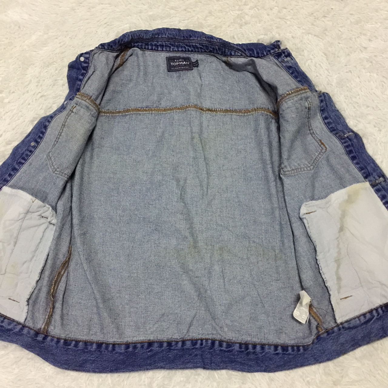 Other Topman denim vest Size US L / EU 52-54 / 3 - 5 Thumbnail