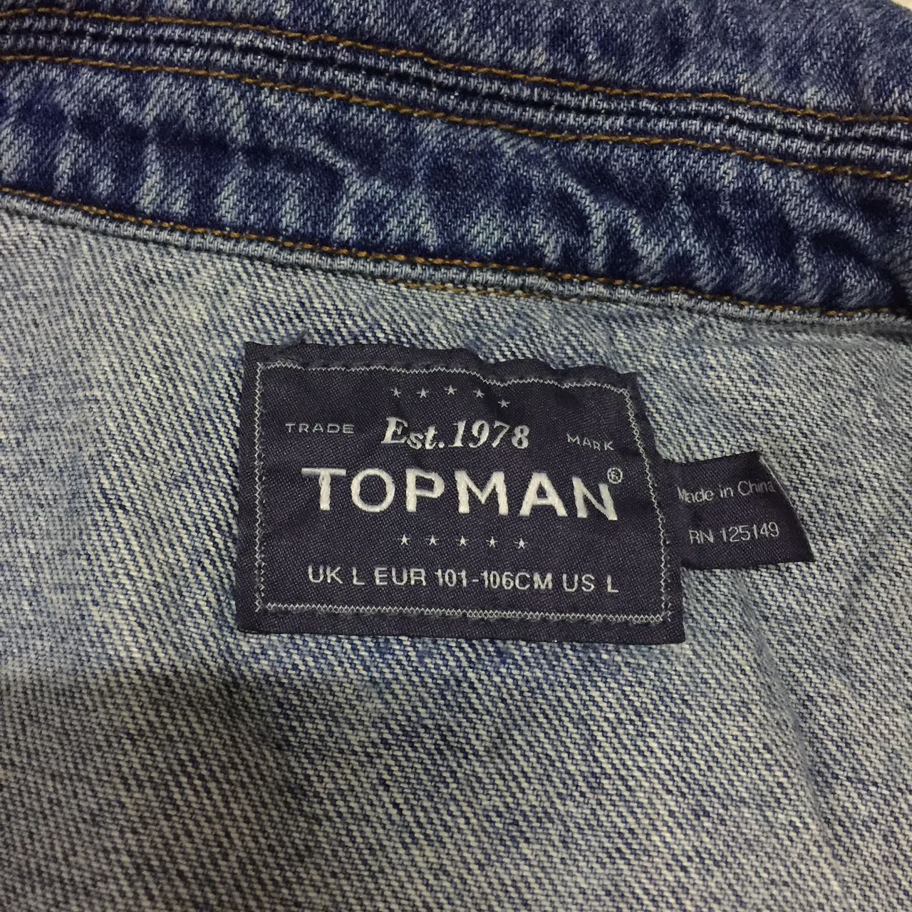 Other Topman denim vest Size US L / EU 52-54 / 3 - 6 Thumbnail