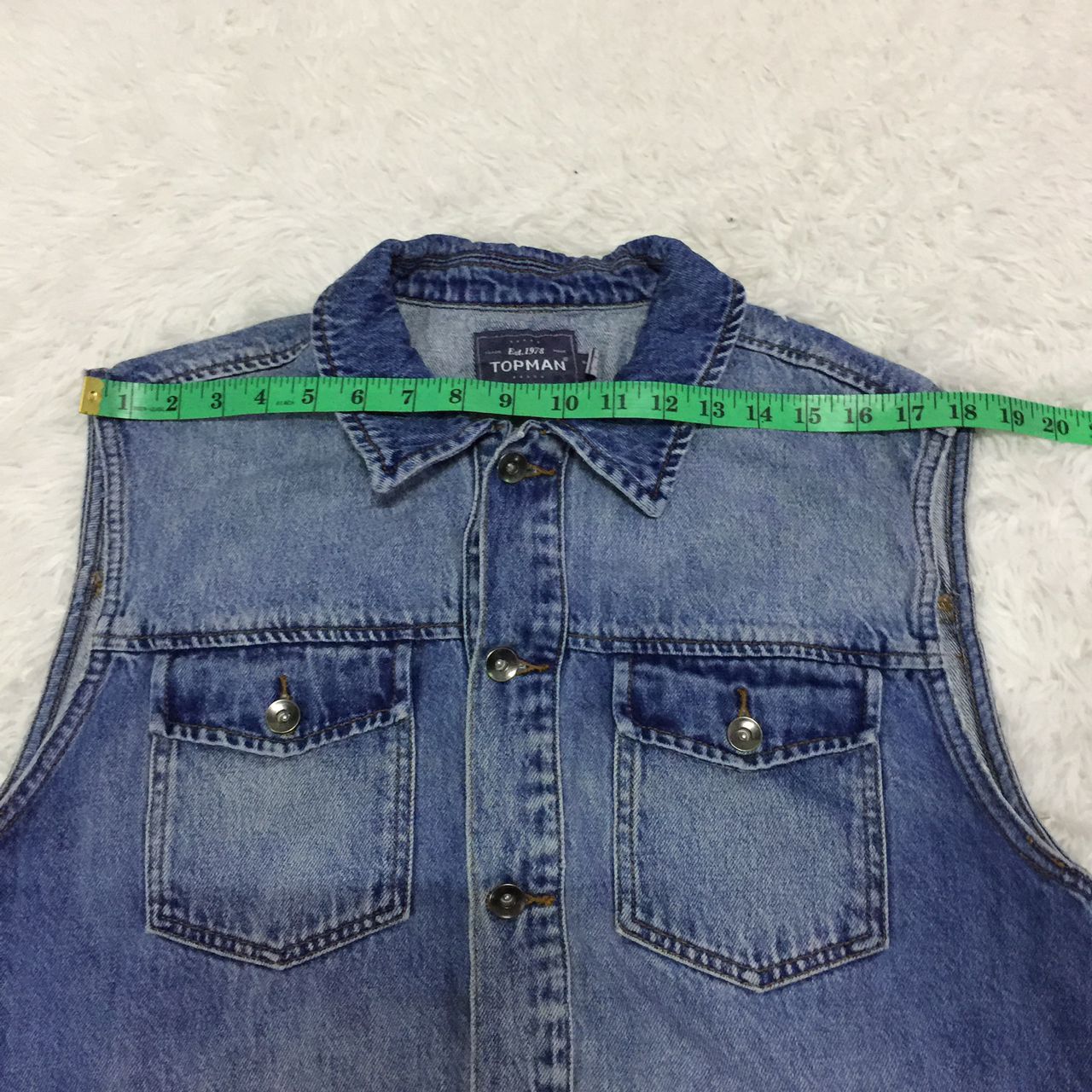 Other Topman denim vest Size US L / EU 52-54 / 3 - 4 Thumbnail