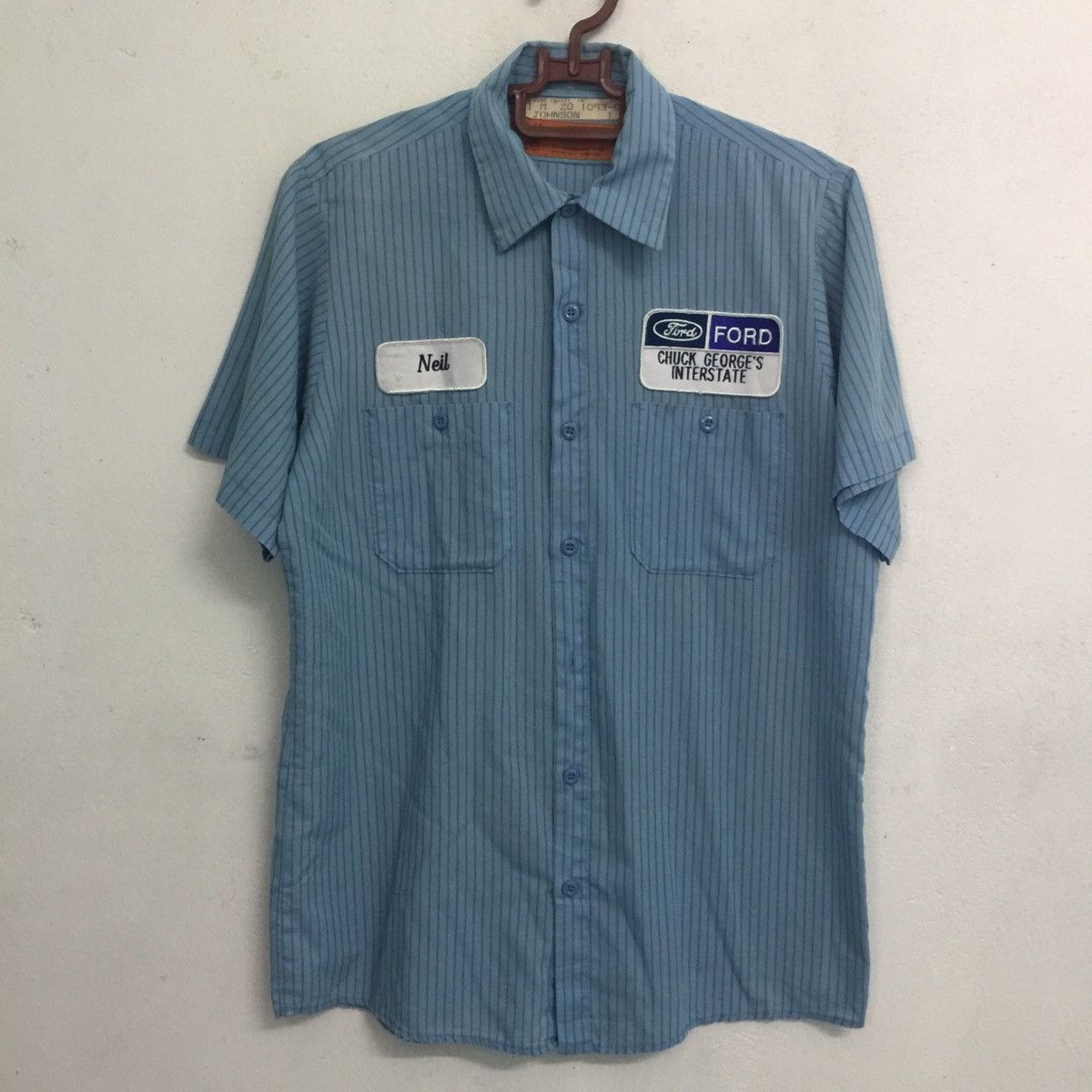 Vintage Durable press shirt button up made in USA Size US L / EU 52-54 / 3 - 1 Thumbnail