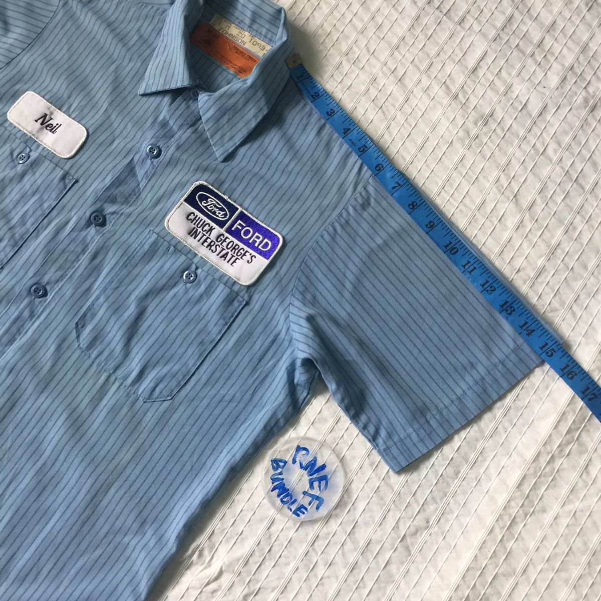 Vintage Durable press shirt button up made in USA Size US L / EU 52-54 / 3 - 13 Thumbnail
