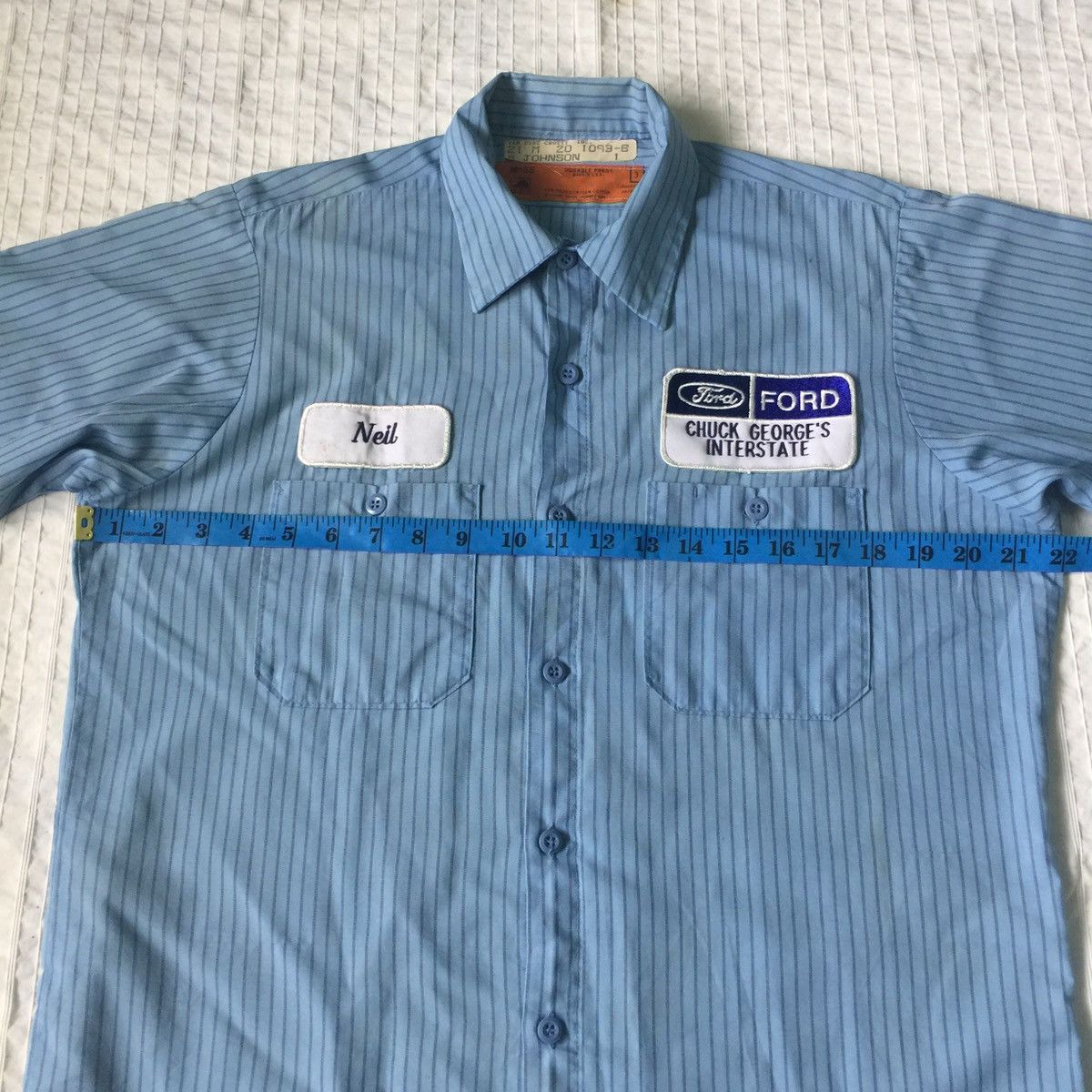 Vintage Durable press shirt button up made in USA Size US L / EU 52-54 / 3 - 9 Thumbnail