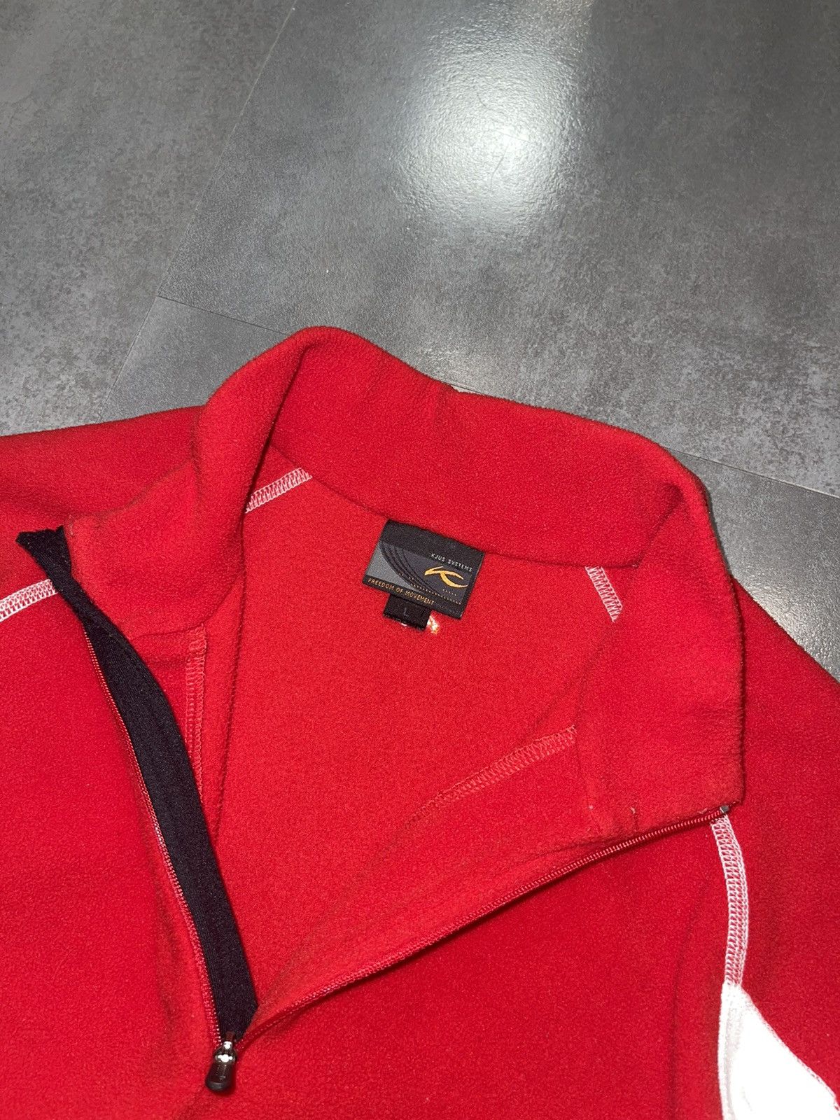 KJUS Kjus Systems Technical Two Tone Fleece Jacket Size US L / EU 52-54 / 3 - 17 Thumbnail