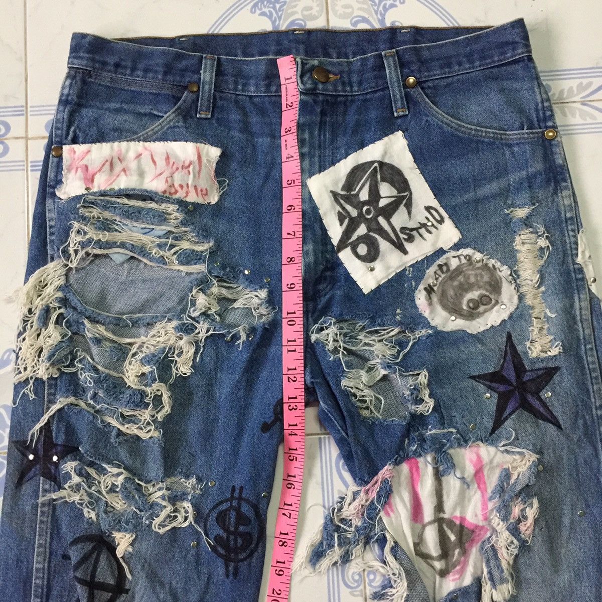 Wrangler Wrangler jeans 100% cotton made in USA Size US 34 / EU 50 - 10 Thumbnail