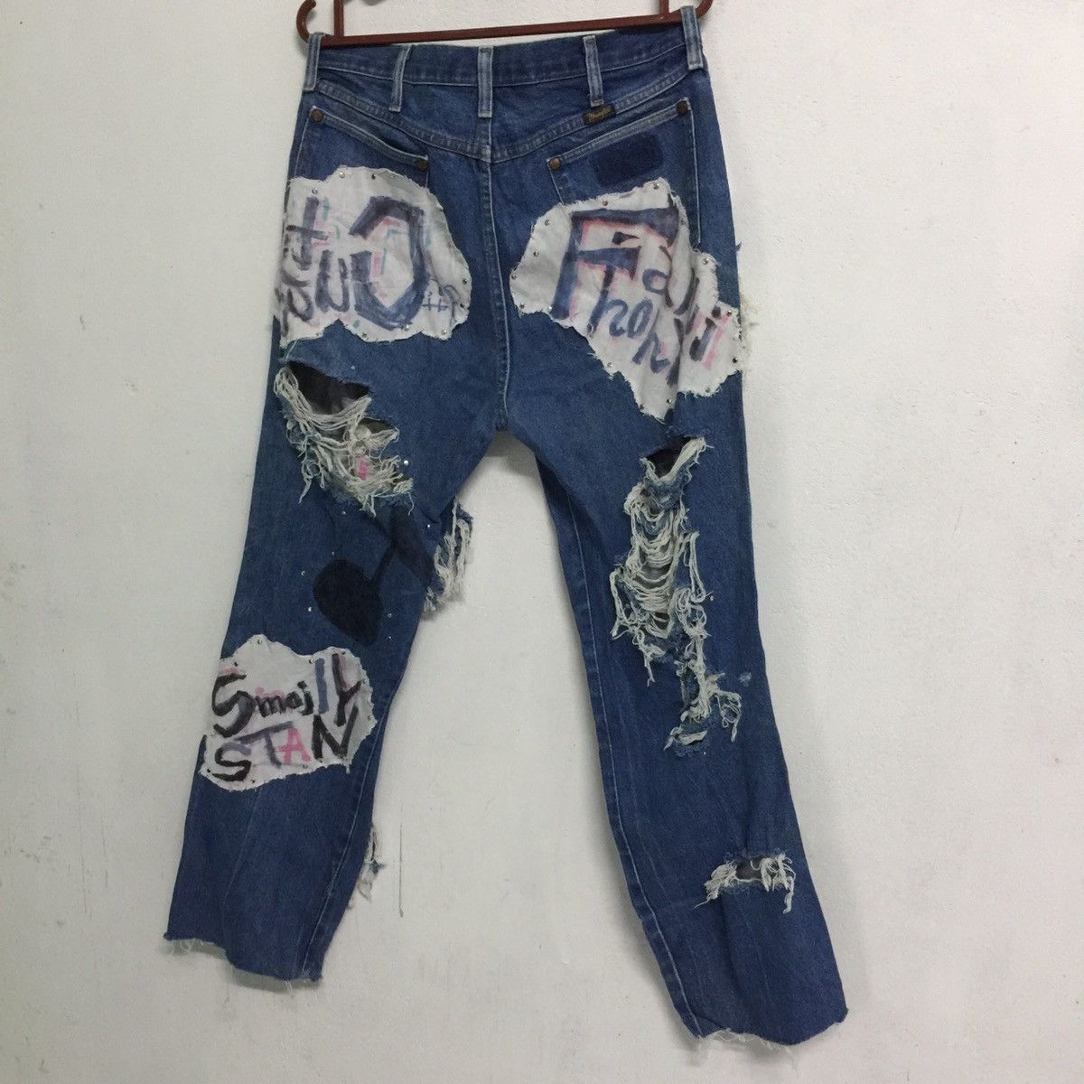 Wrangler Wrangler jeans 100% cotton made in USA Size US 34 / EU 50 - 3 Thumbnail