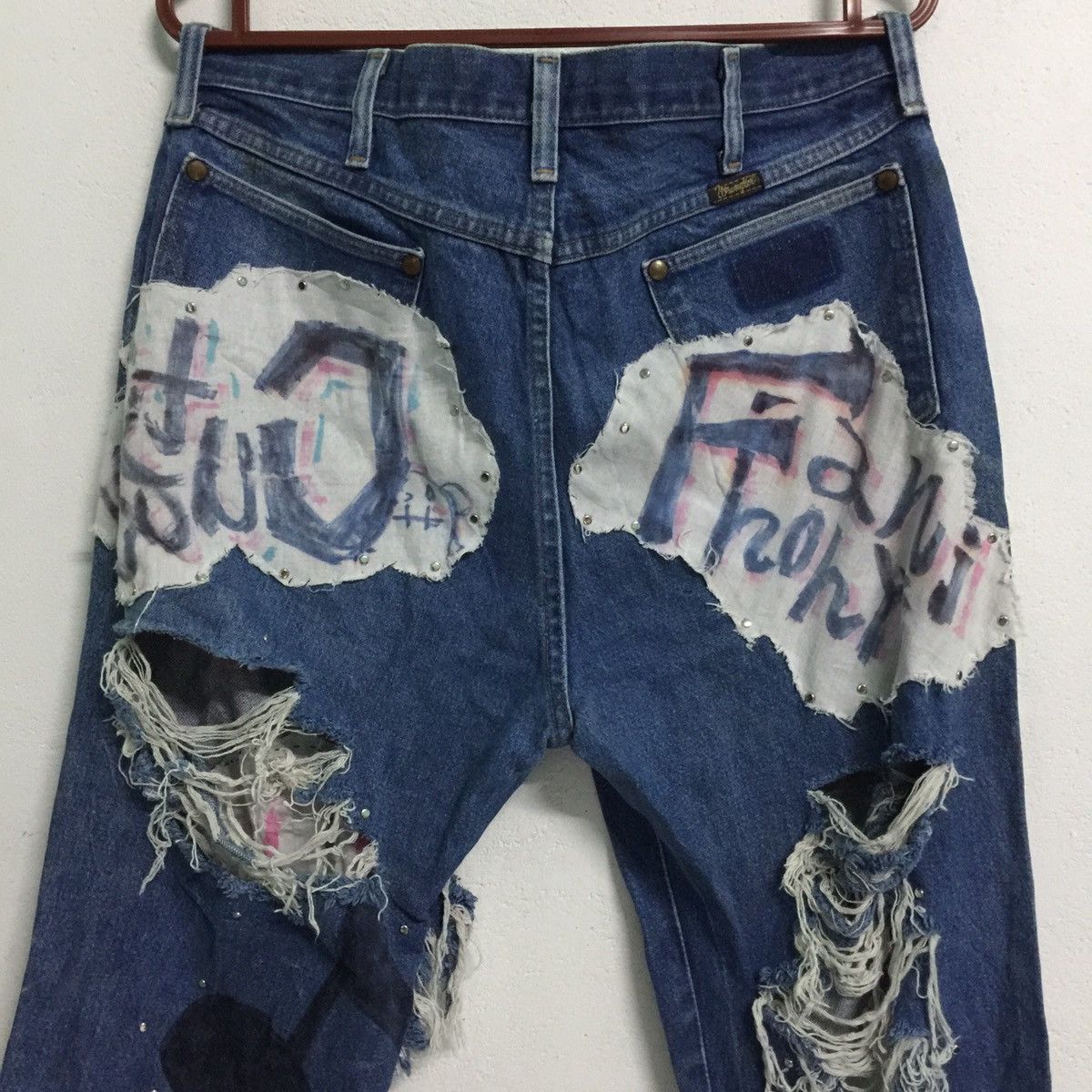 Wrangler Wrangler jeans 100% cotton made in USA Size US 34 / EU 50 - 5 Thumbnail