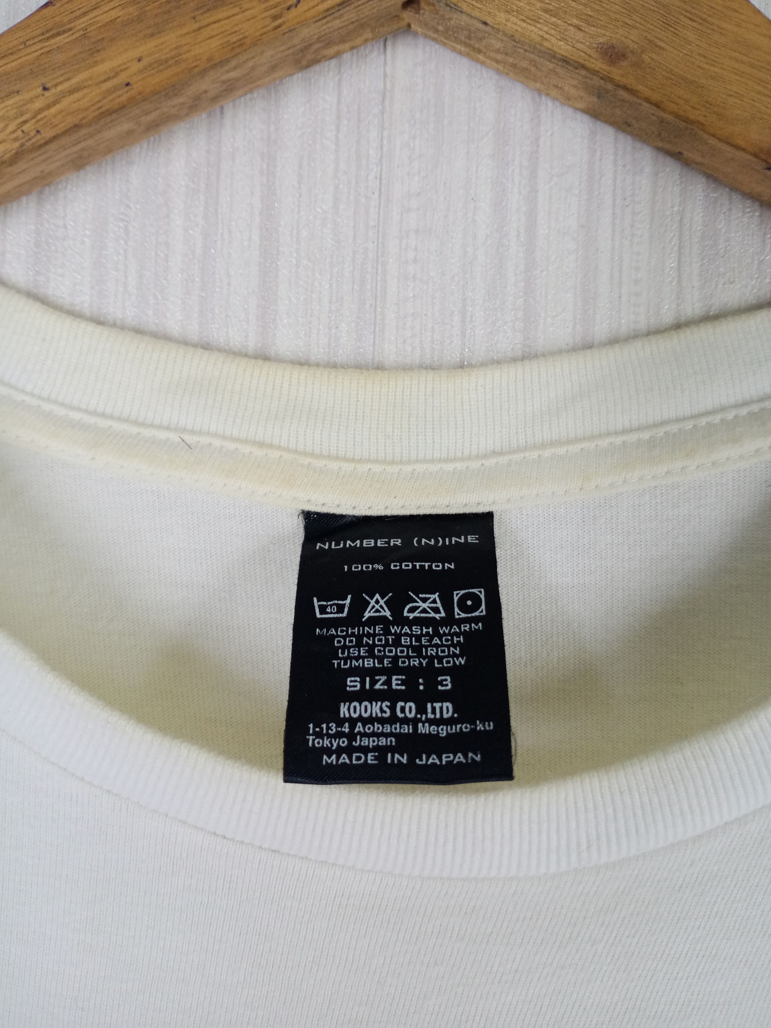 Number (N)ine Number Nine X Kurt Cobain Tshirt Size 3 Size US M / EU 48-50 / 2 - 4 Thumbnail