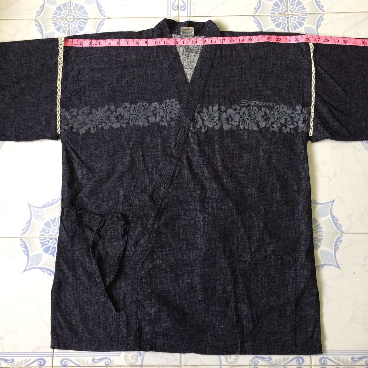 Japanese Brand Piko hawaiian kimono dark colour nice design Size US XL / EU 56 / 4 - 8 Thumbnail