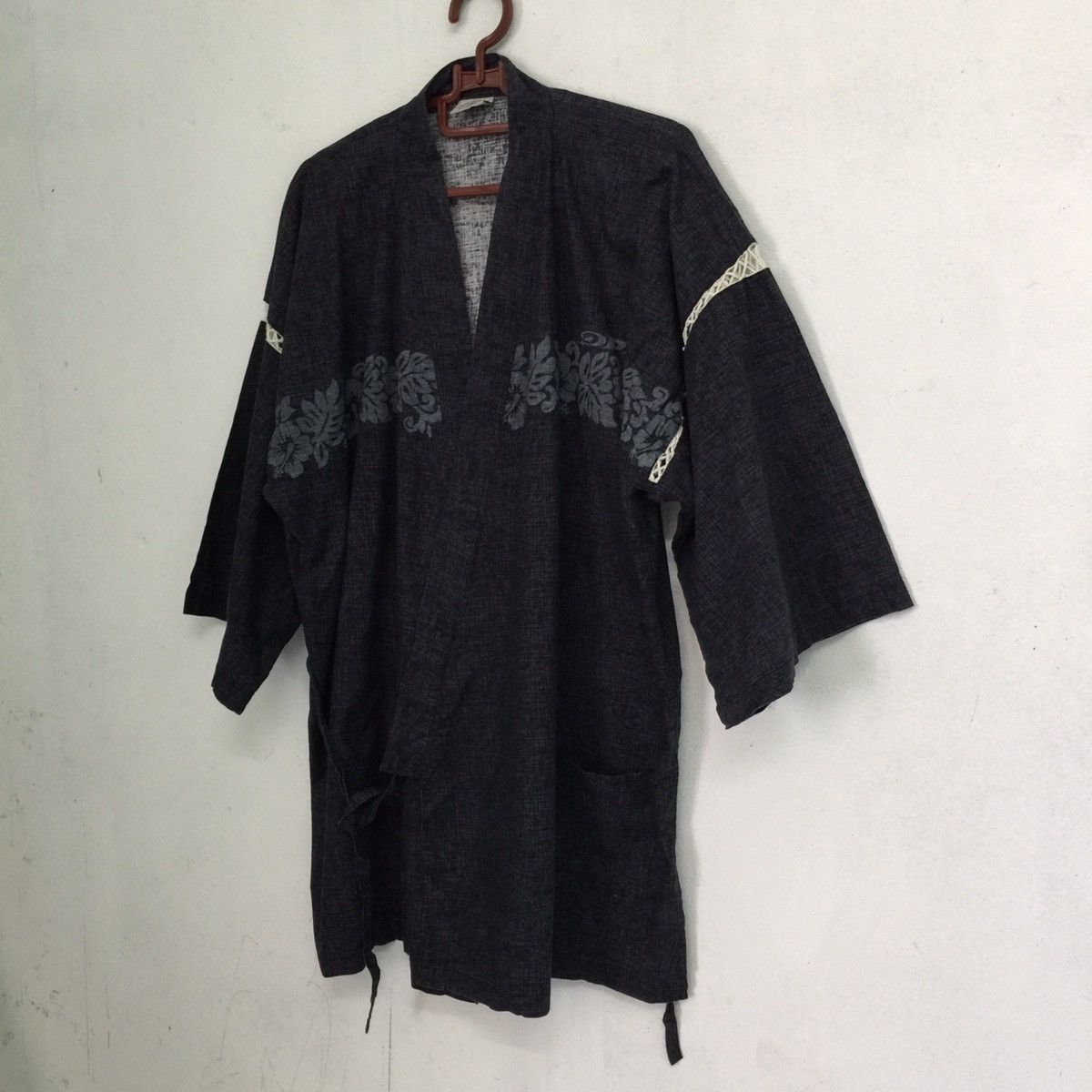 Japanese Brand Piko hawaiian kimono dark colour nice design Size US XL / EU 56 / 4 - 4 Thumbnail