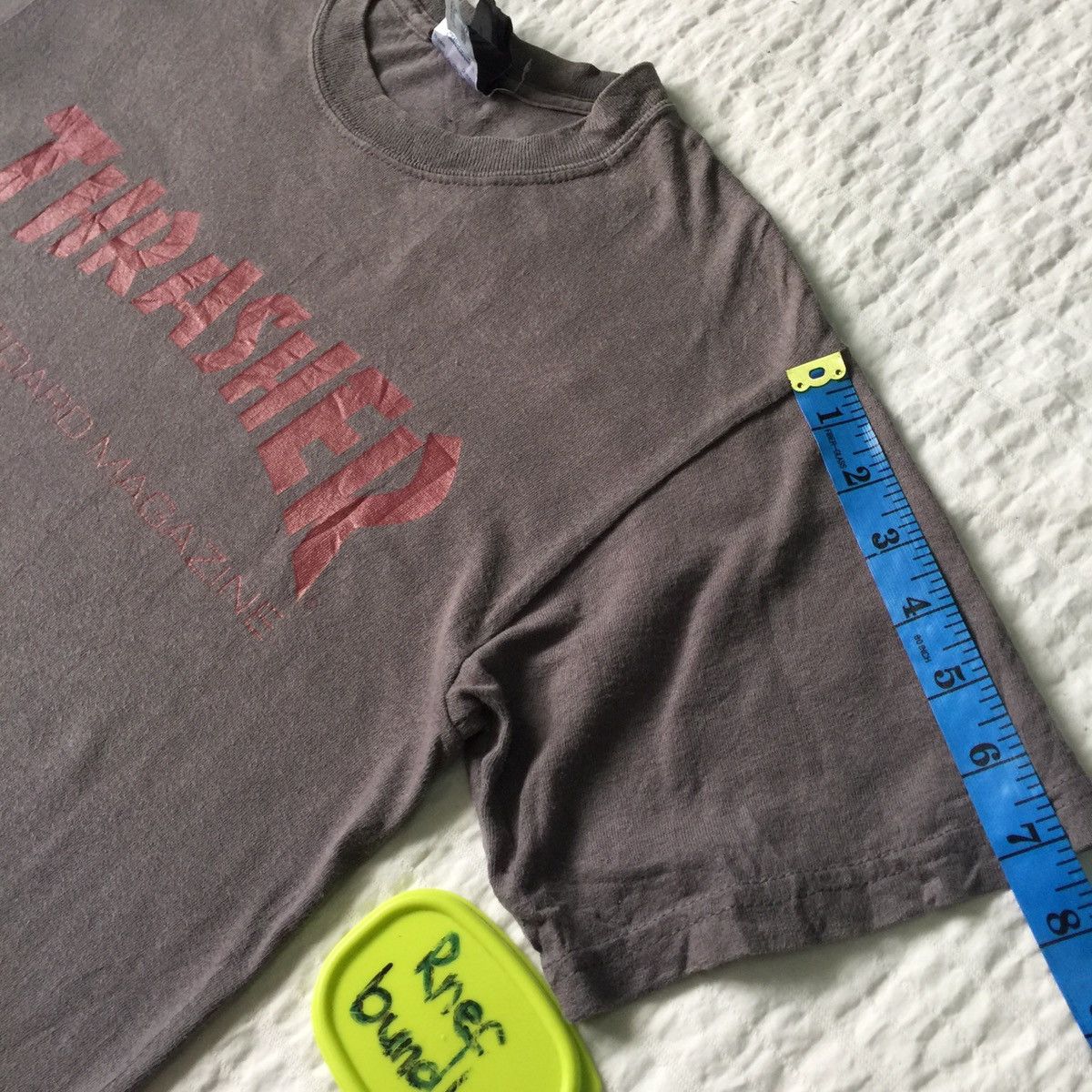 Thrasher Thrasher Tshirt Made in Honduras Size US S / EU 44-46 / 1 - 18 Thumbnail
