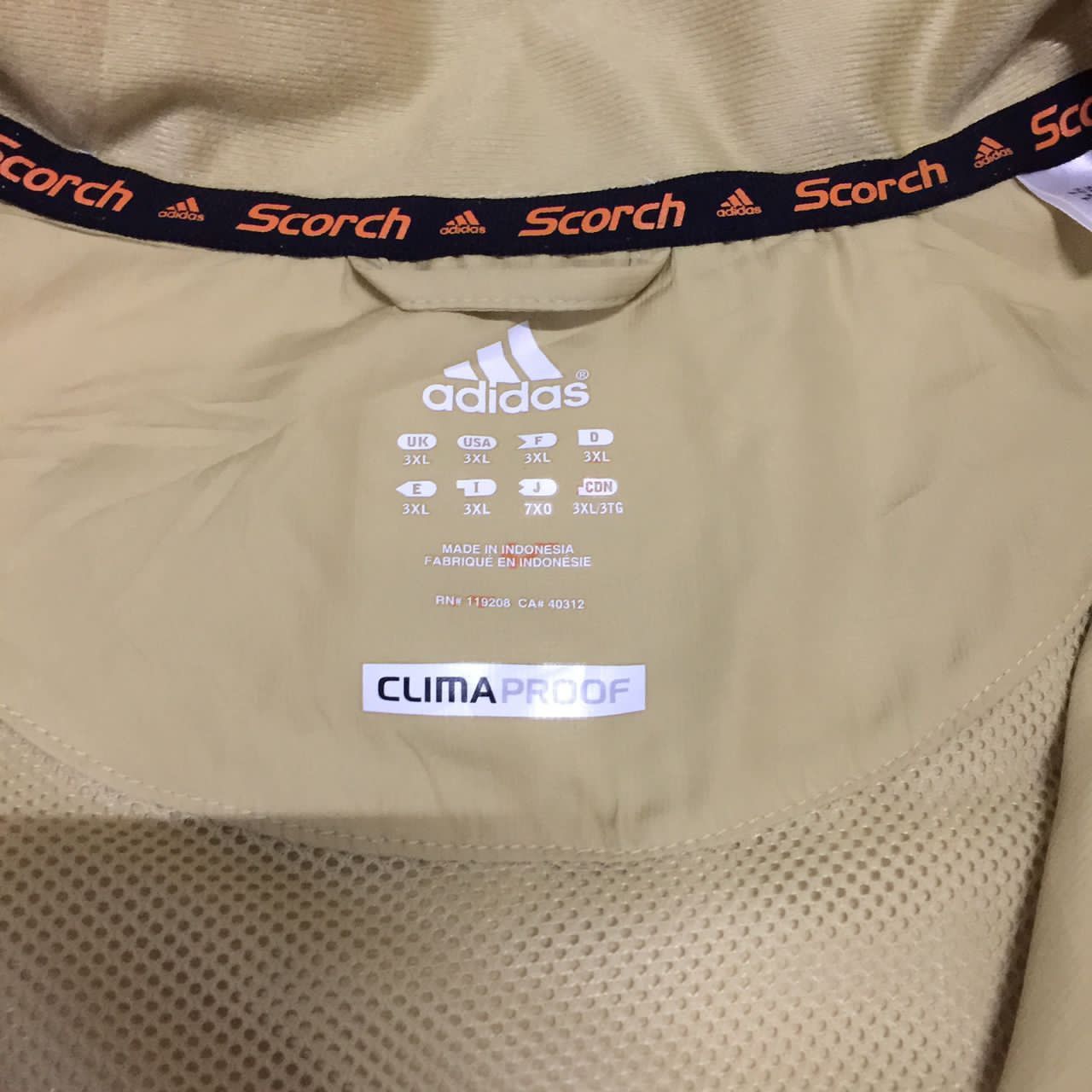 Adidas Oversized Scorch Adidas Jacket Size US XXL / EU 58 / 5 - 7 Thumbnail