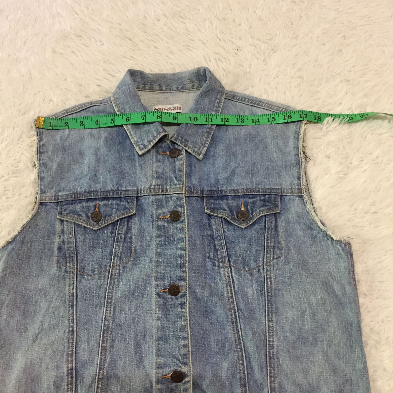 Japanese Brand Susan denim vest Size US M / EU 48-50 / 2 - 4 Thumbnail