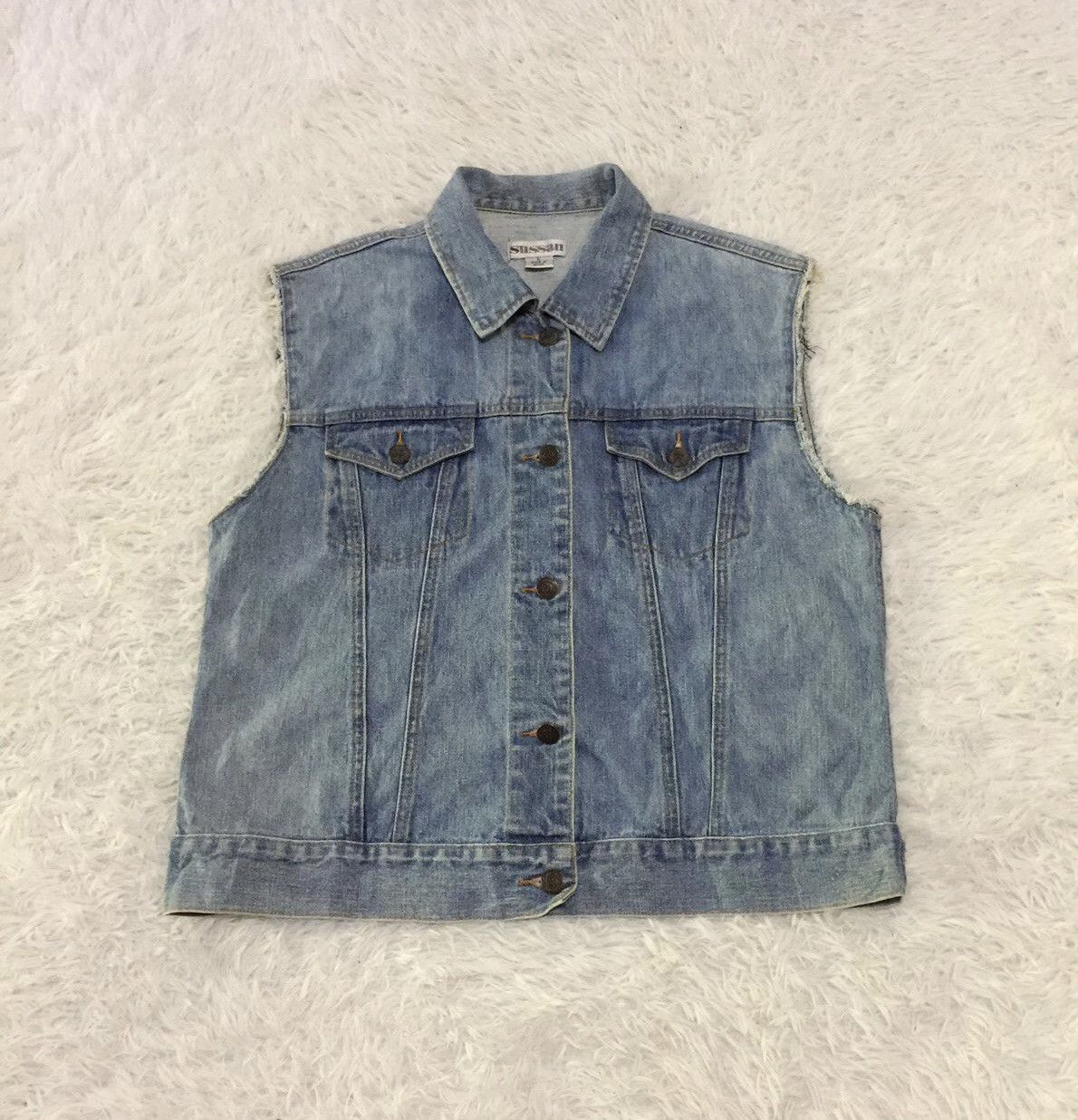 Japanese Brand Susan denim vest Size US M / EU 48-50 / 2 - 9 Thumbnail