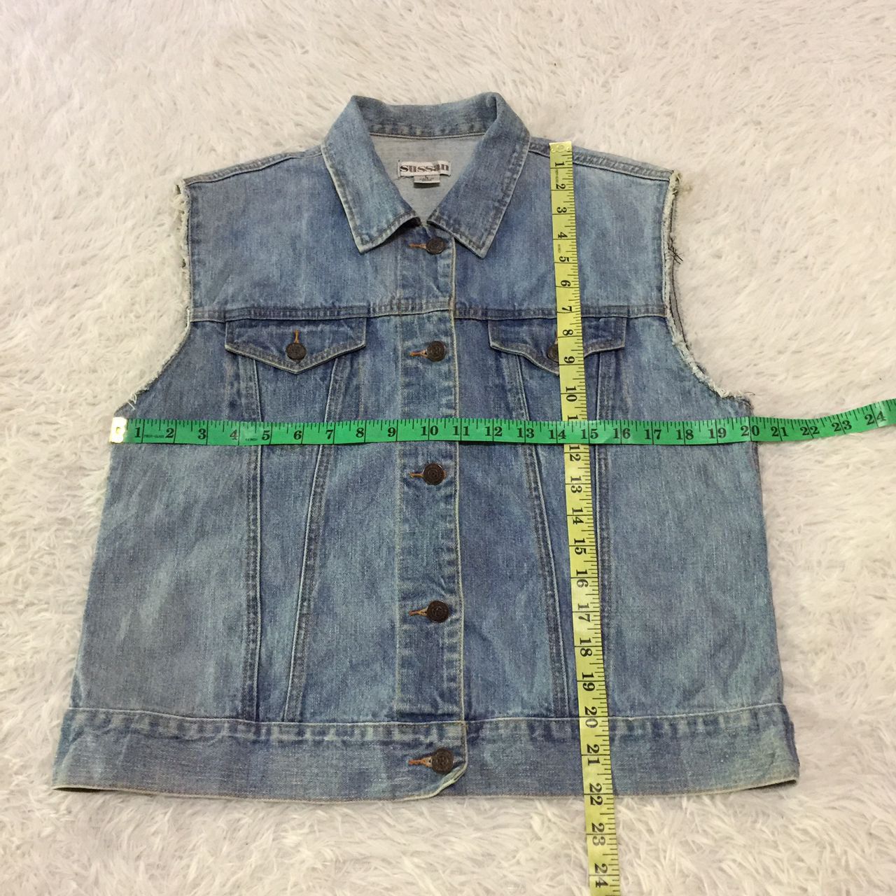 Japanese Brand Susan denim vest Size US M / EU 48-50 / 2 - 3 Thumbnail