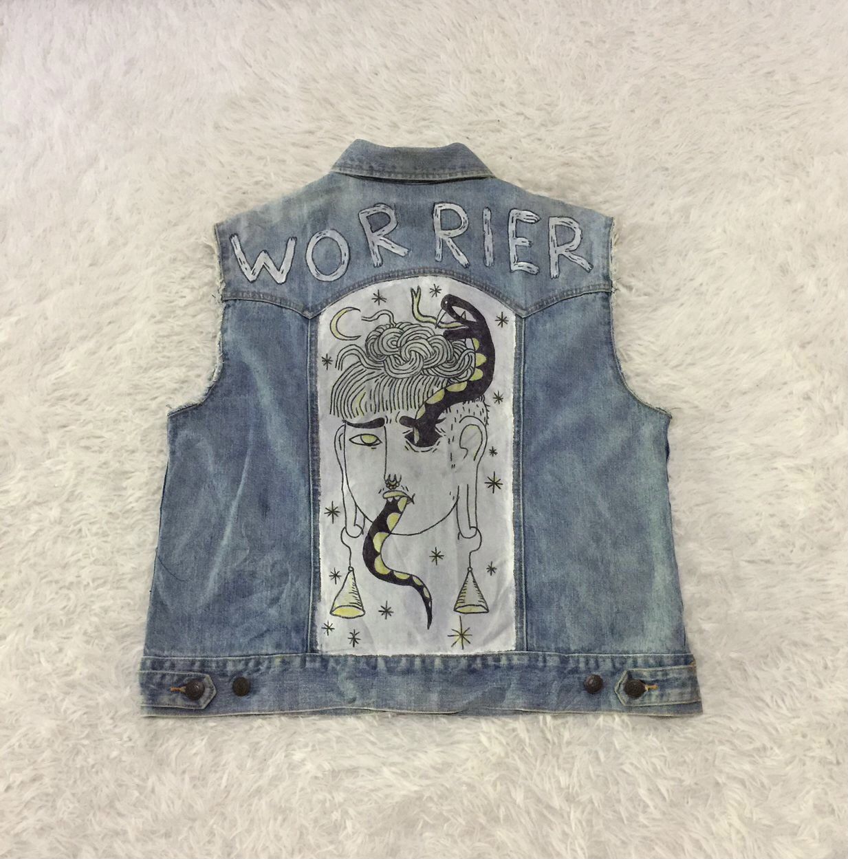 Susan denim vest