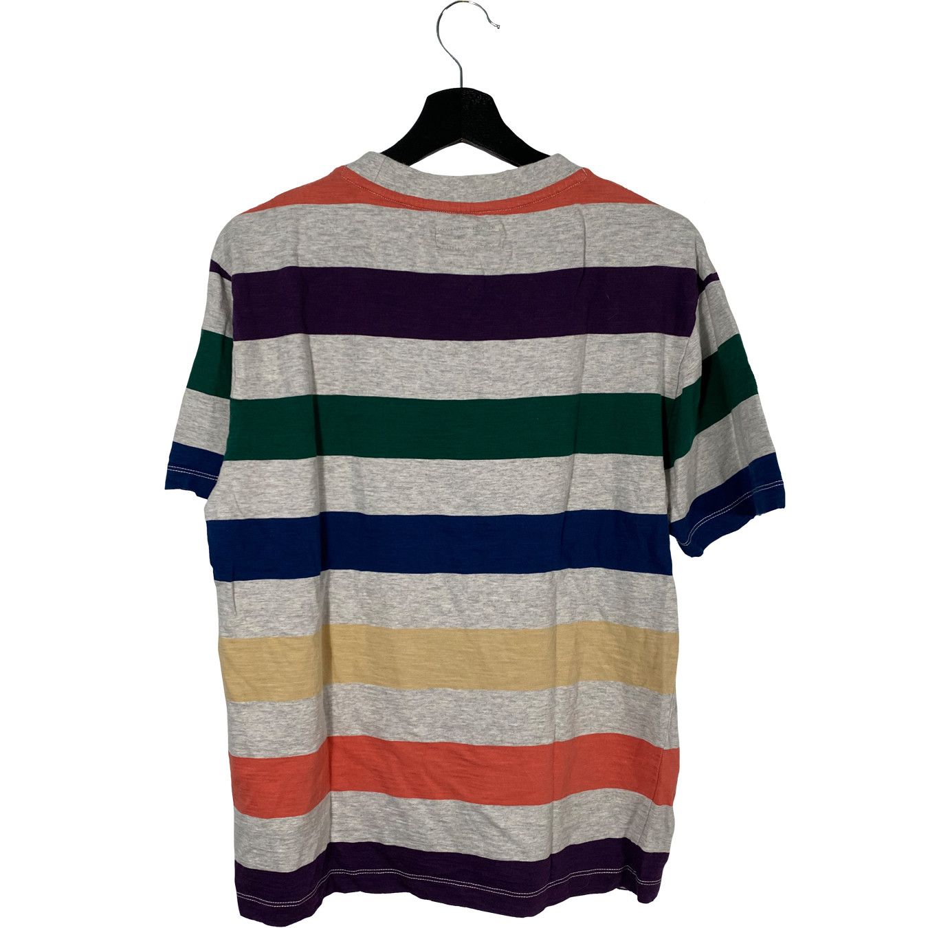 Guess GUESS Multicolor Striped Logo Tshirt Size US S / EU 44-46 / 1 - 4 Thumbnail