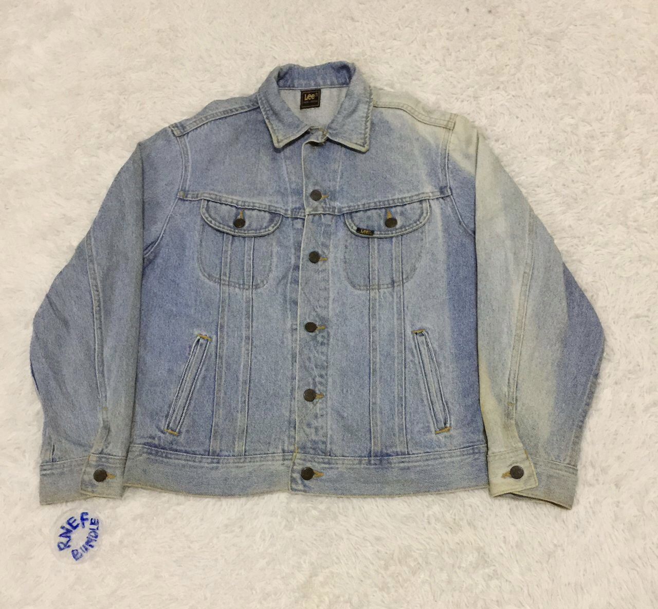 Lee Vintage lee denim jacket faded Size US M / EU 48-50 / 2 - 1 Thumbnail